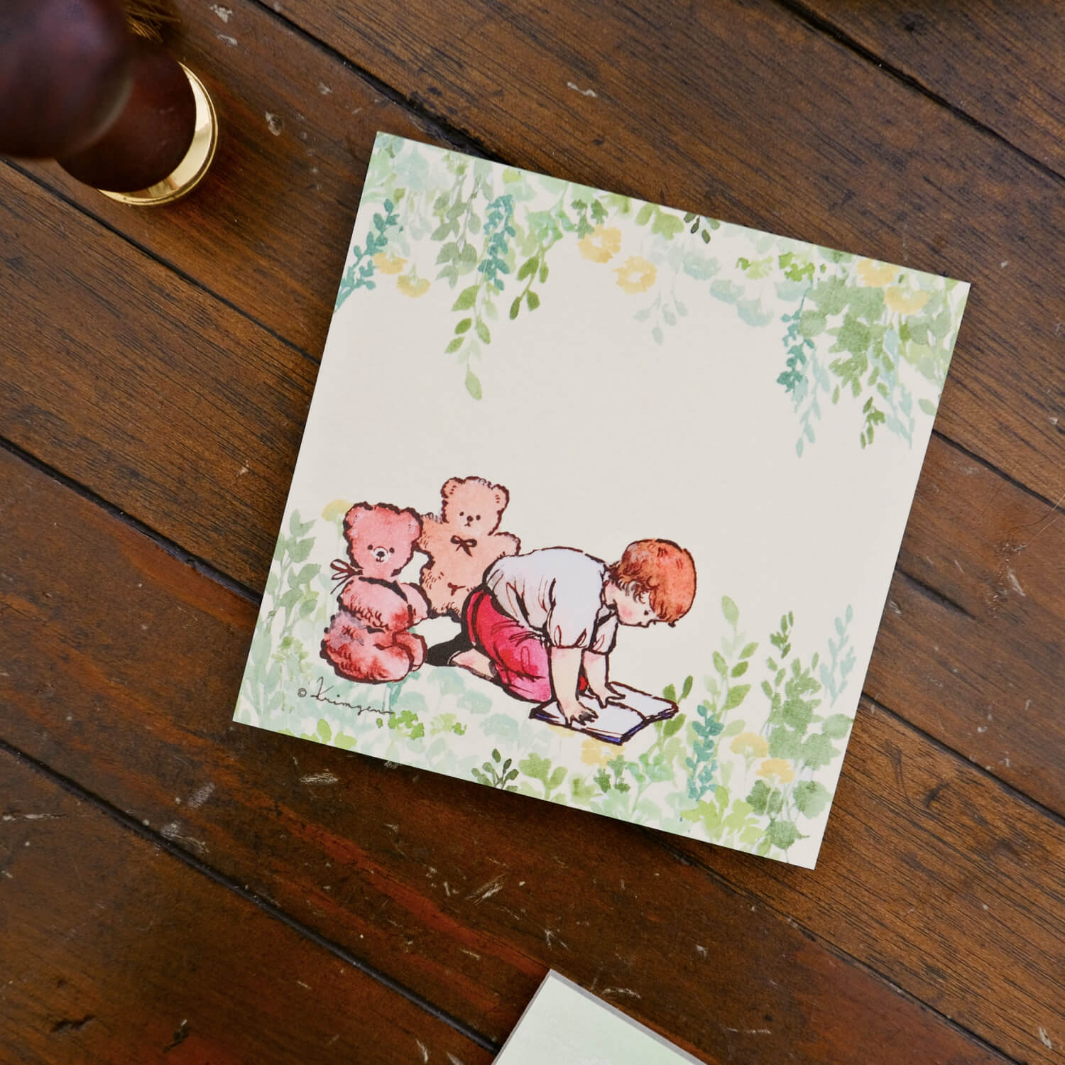 Krimgen Memo Pad – Reading with Bears