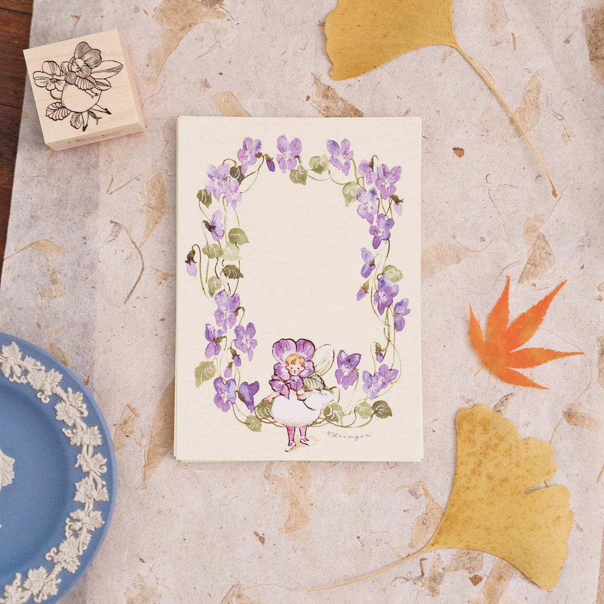 Krimgen Memo Sheets - Violets