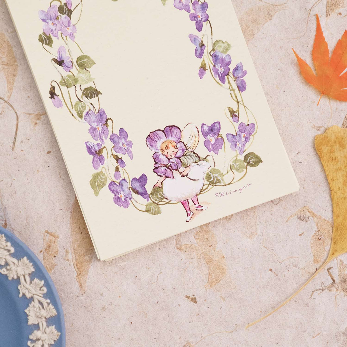 Krimgen Memo Sheets - Violets
