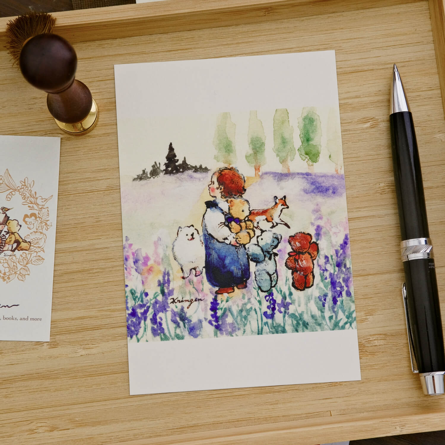 Krimgen Postcard – Lavender Fields