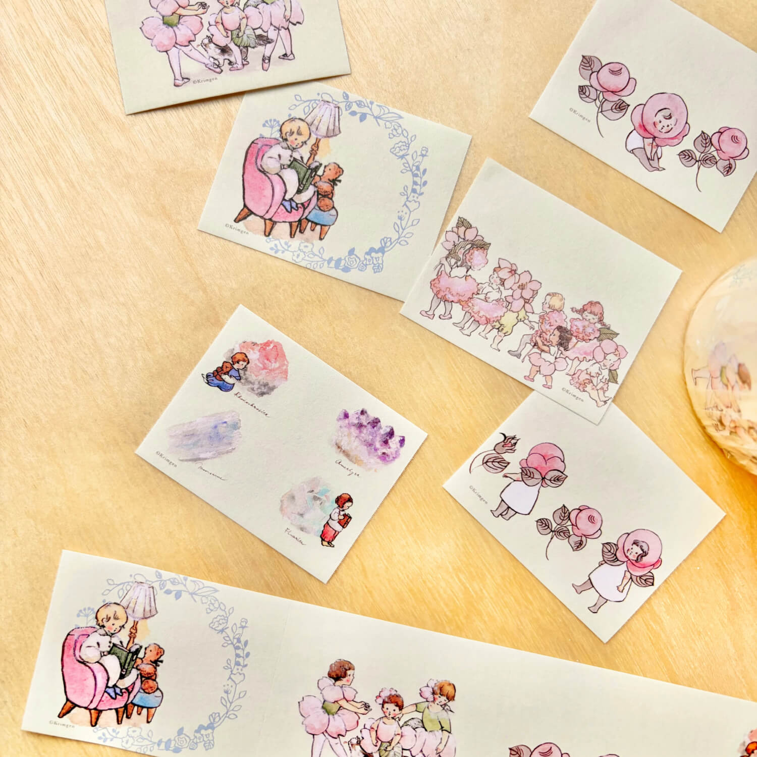 Krimgen Roll Sticky Notes – Pink