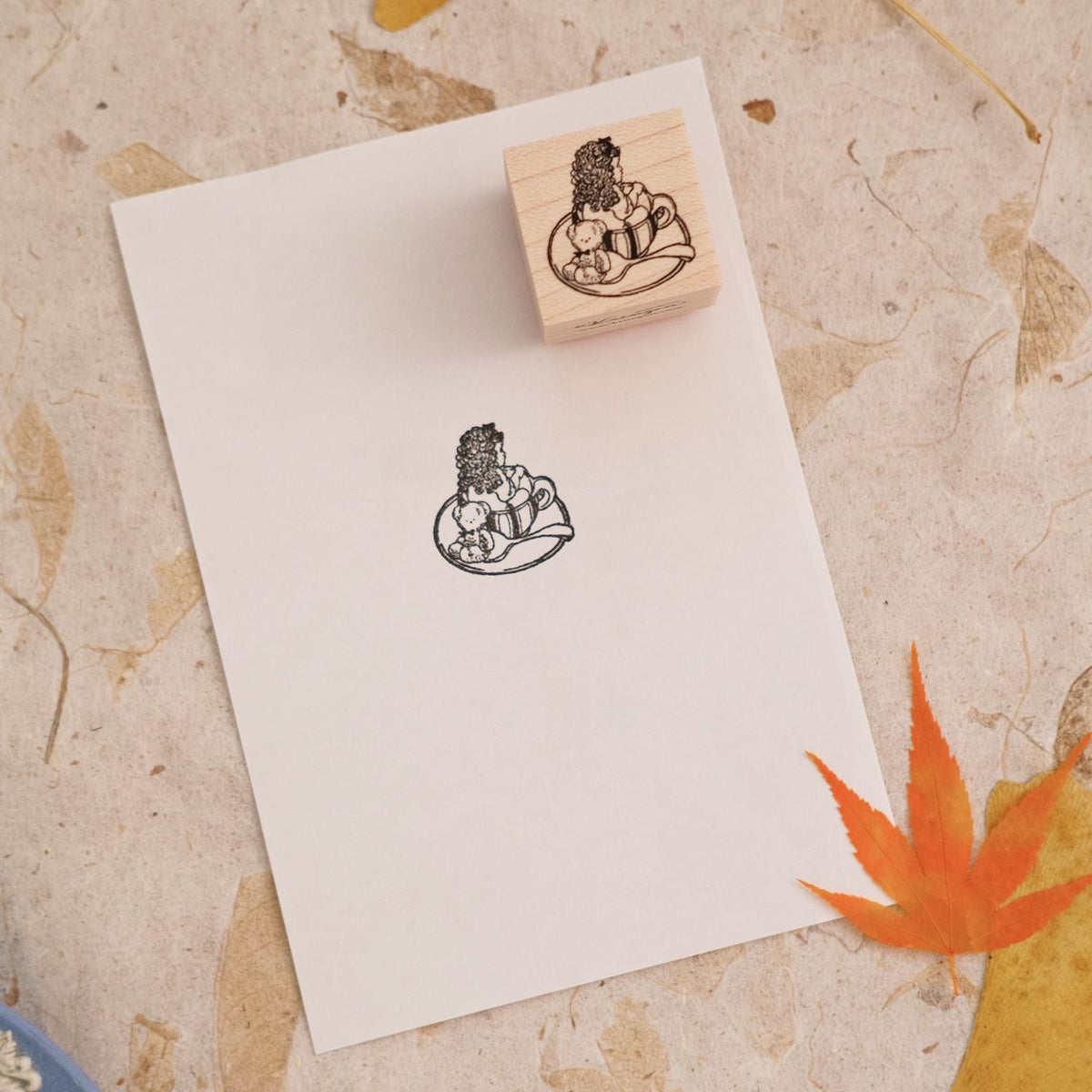 Krimgen Rubber Stamp - Coffee Cup