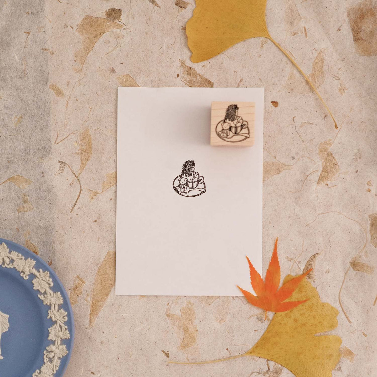 Krimgen Rubber Stamp - Coffee Cup