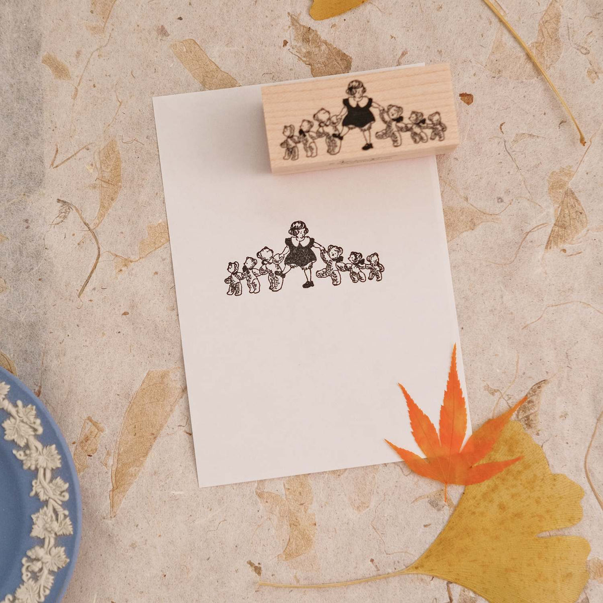 Krimgen Rubber Stamp - Hand in Hand