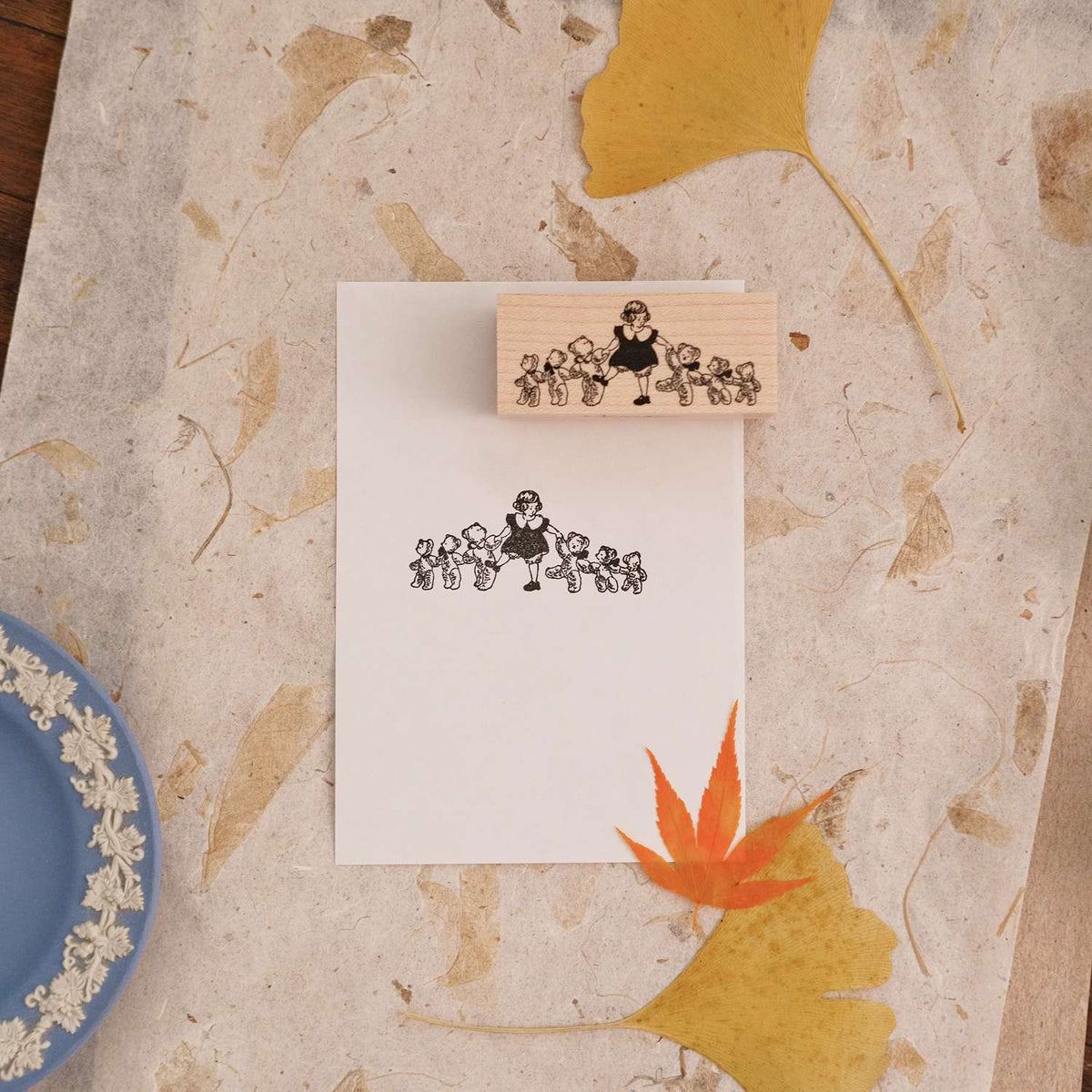 Krimgen Rubber Stamp - Hand in Hand