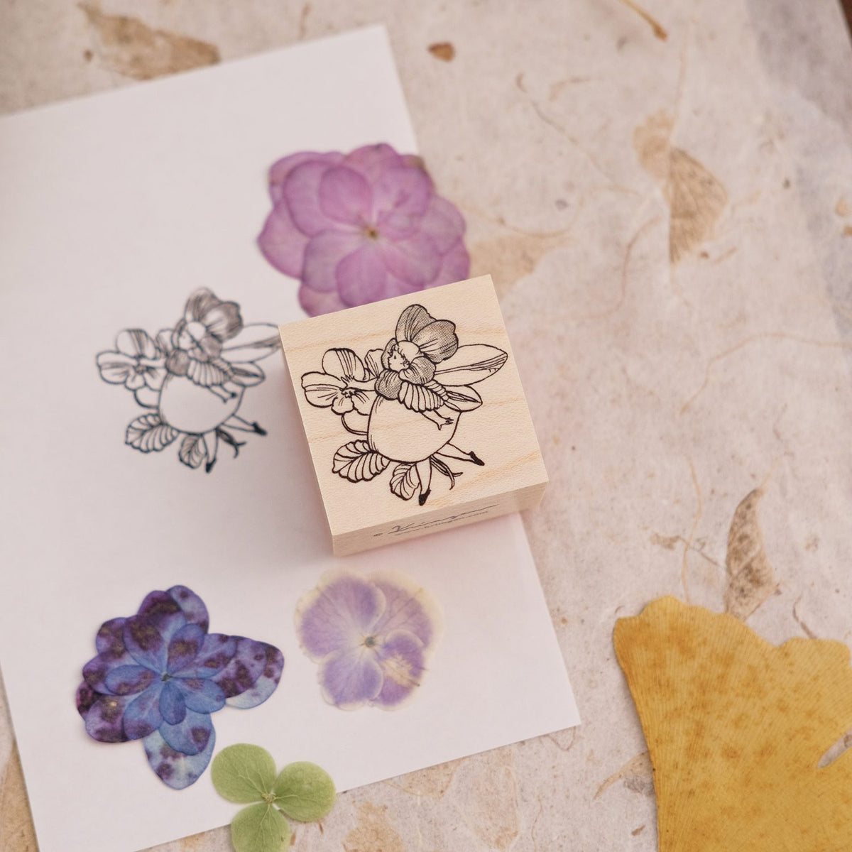 Krimgen Rubber Stamp - Violet Fairy