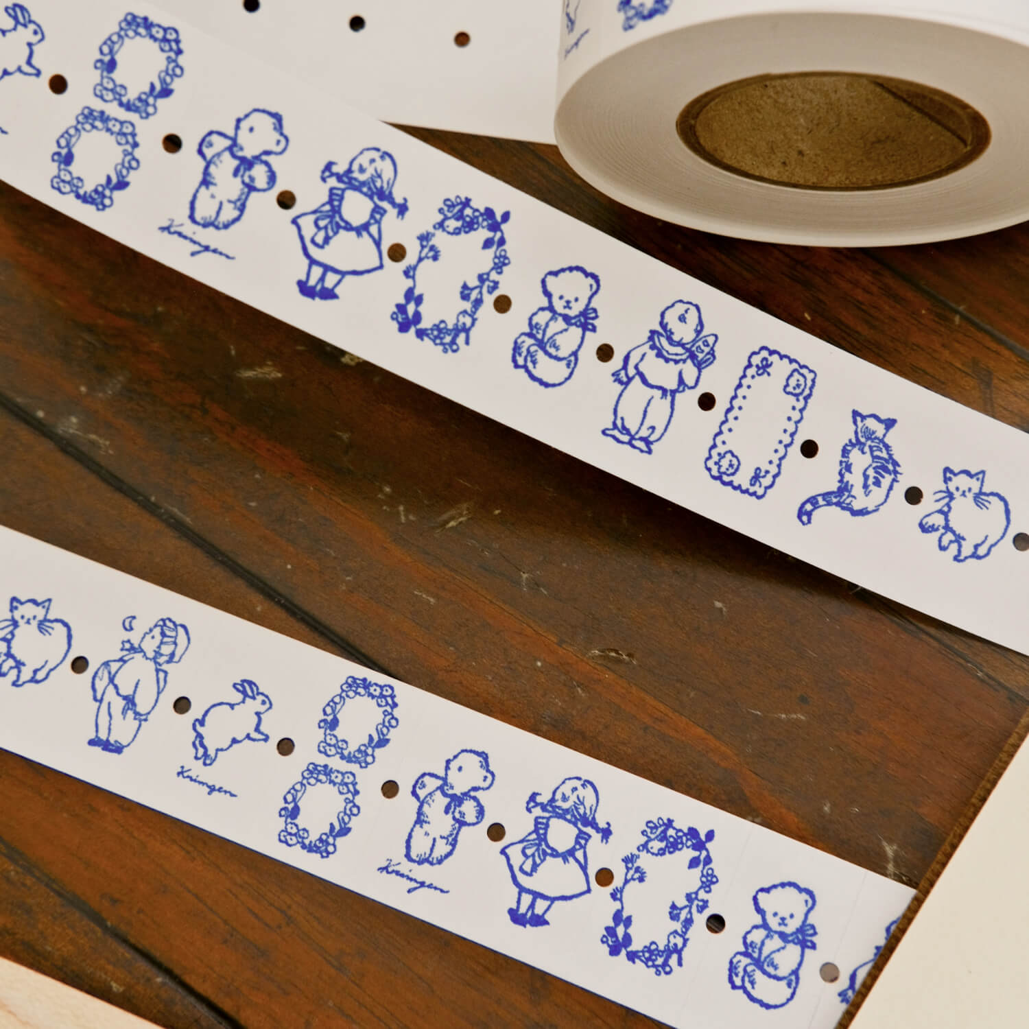 Krimgen Small Label Stickers – Blue