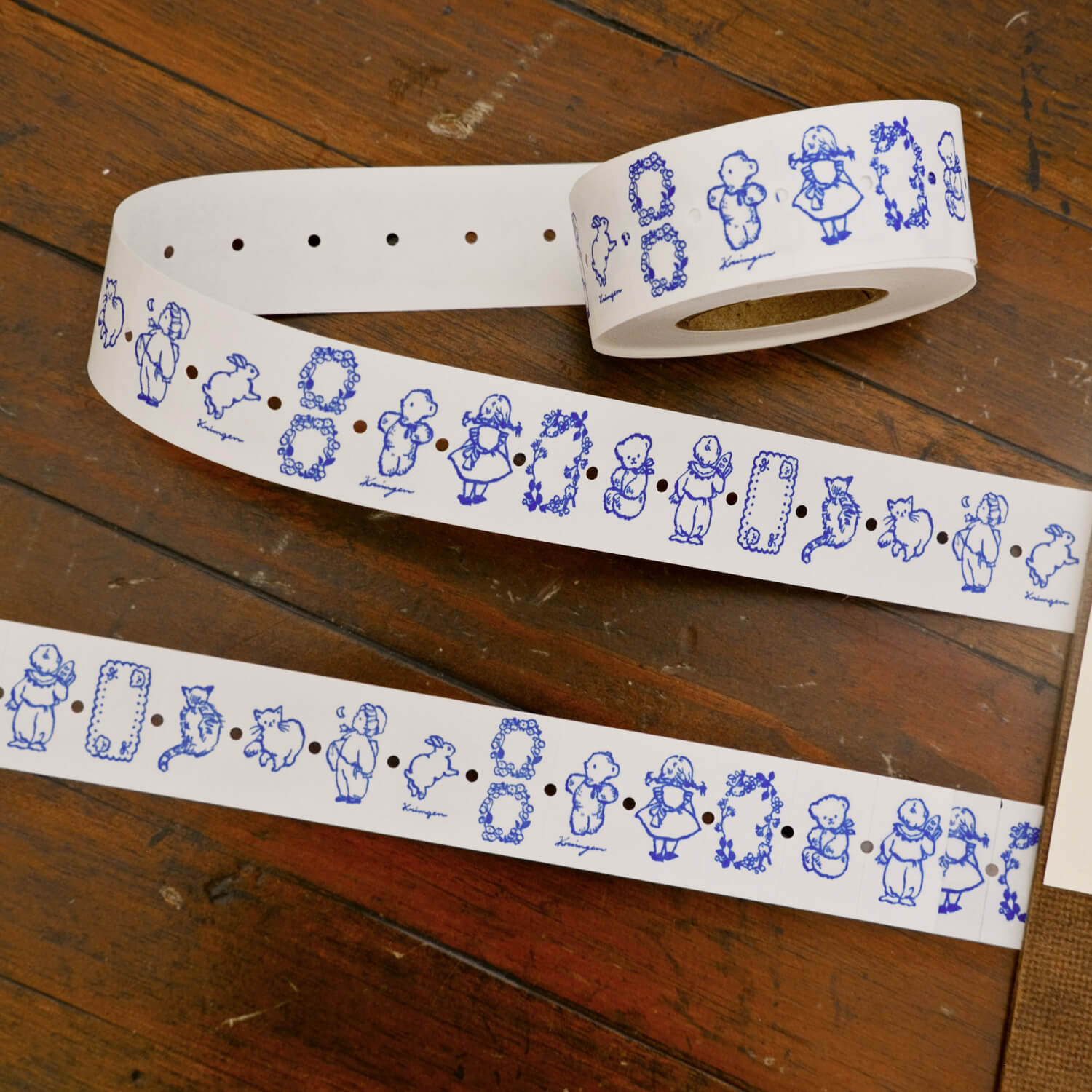 Krimgen Small Label Stickers – Blue