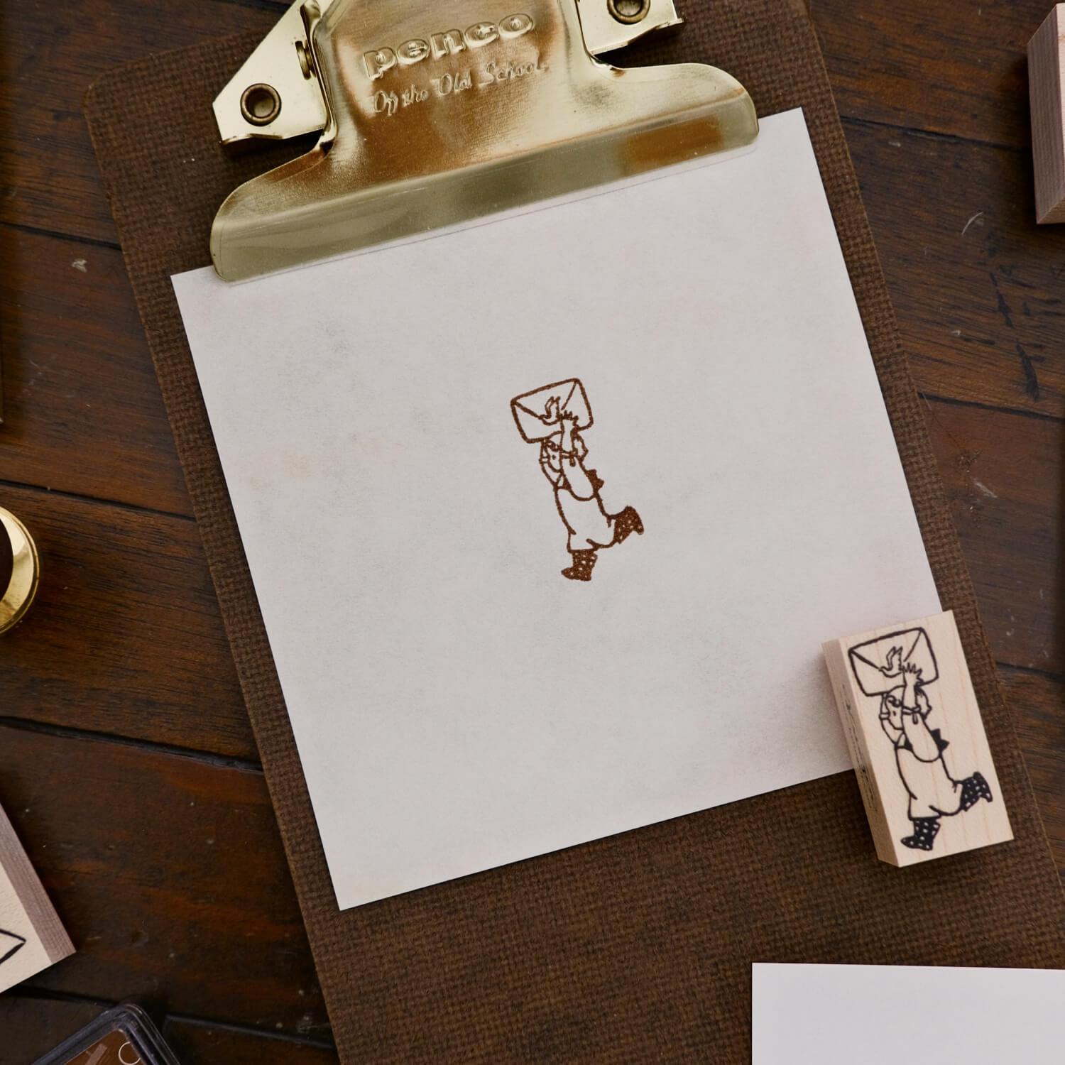 Krimgen Stamp – Carrying a Letter