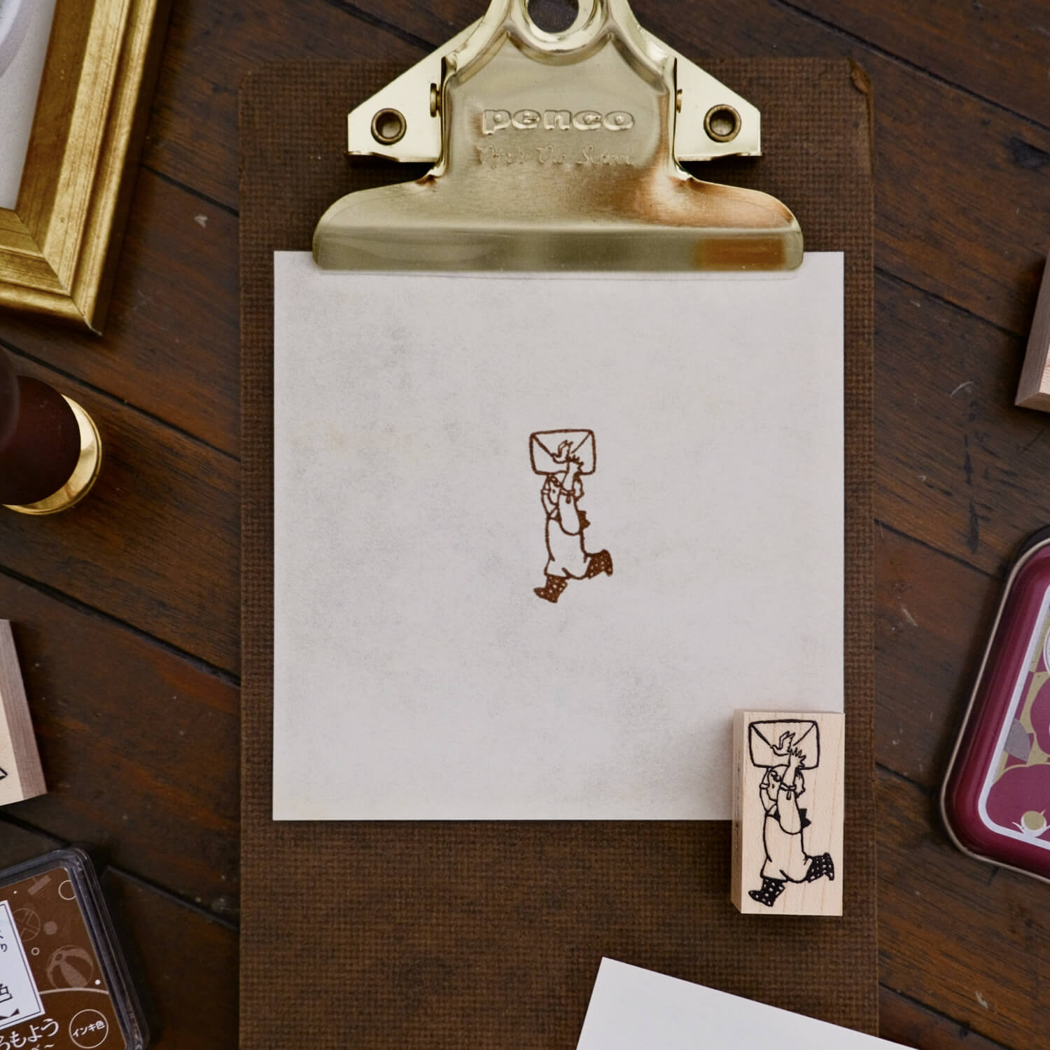 Krimgen Stamp – Carrying a Letter