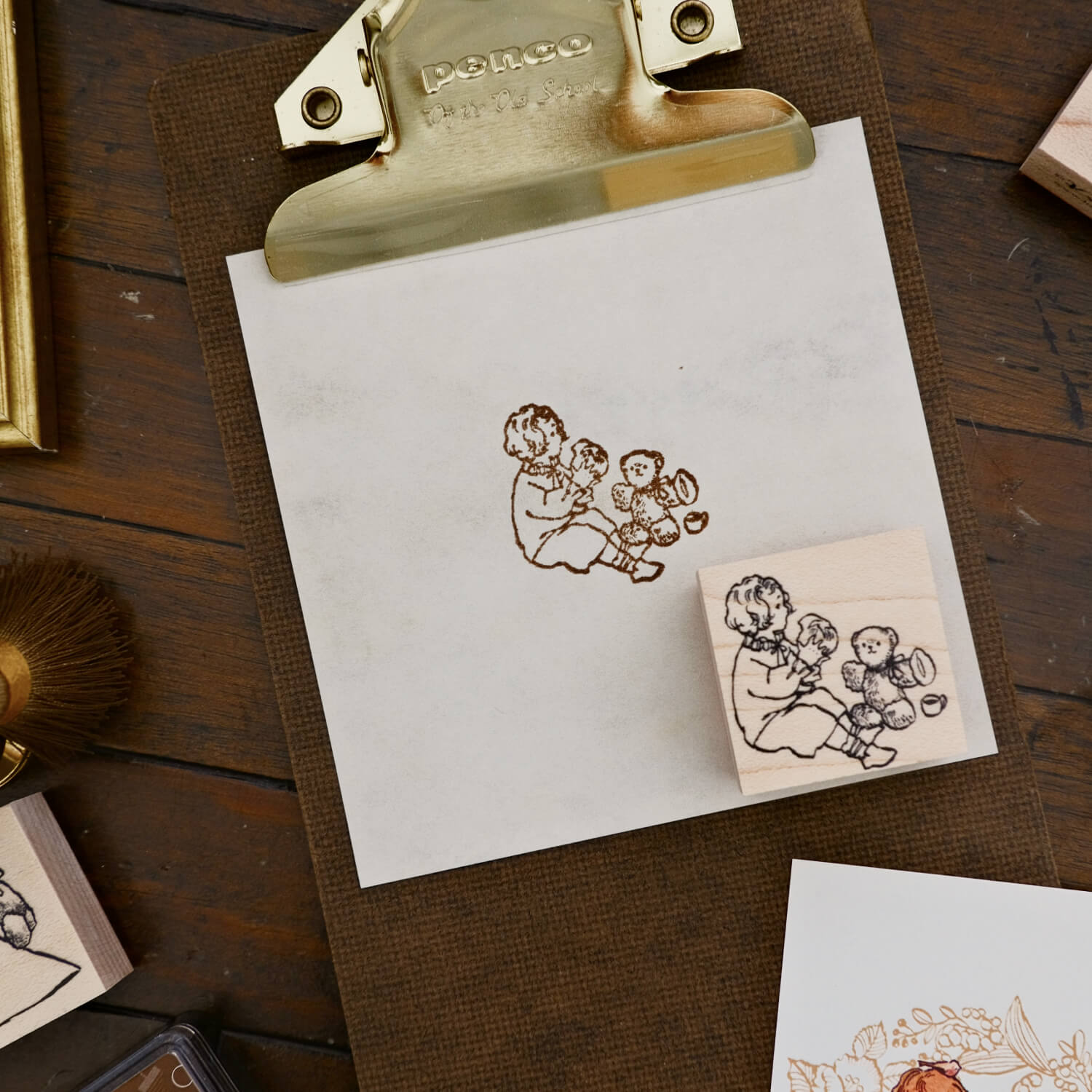 Krimgen Stamp – Eating Bread