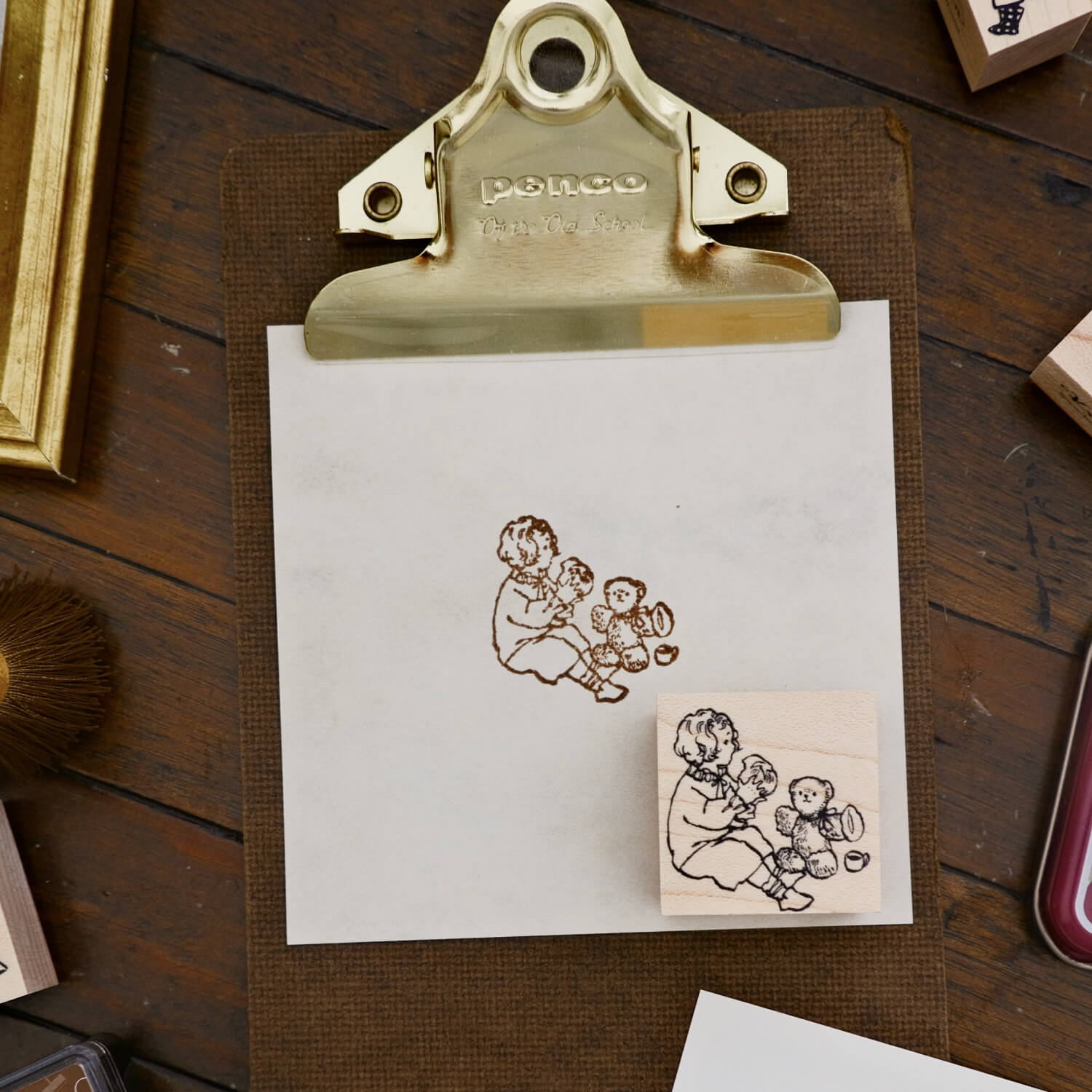 Krimgen Stamp – Eating Bread