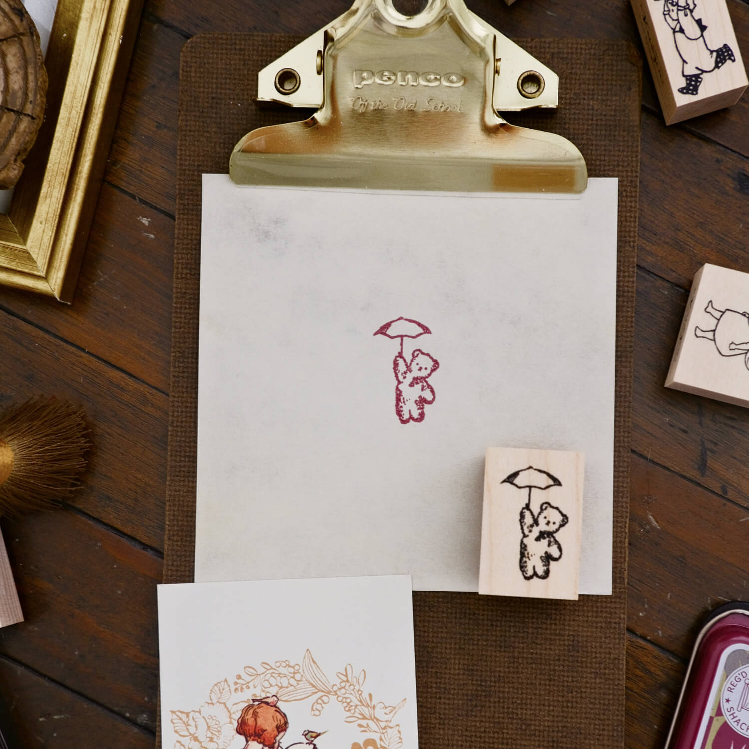 Krimgen Stamp – Flying Bear
