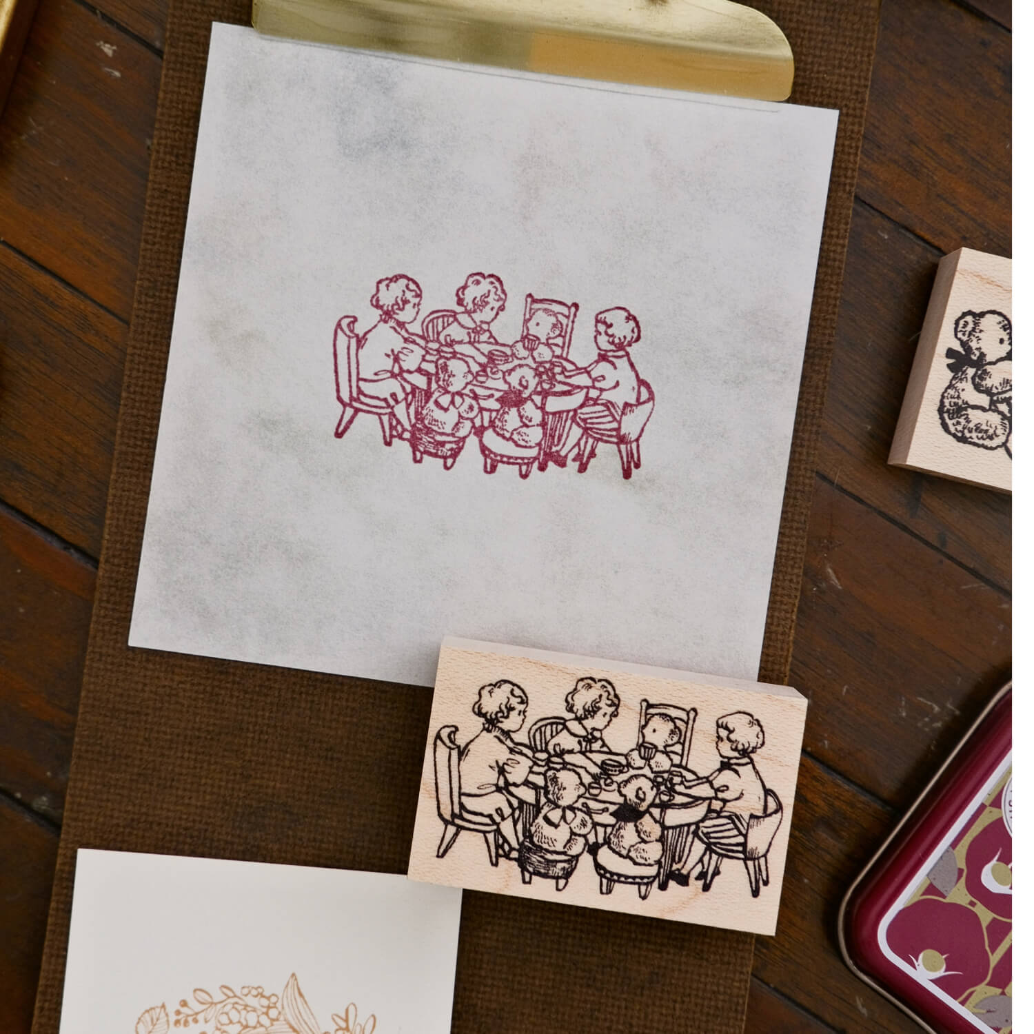 Krimgen Stamp – Tea Party