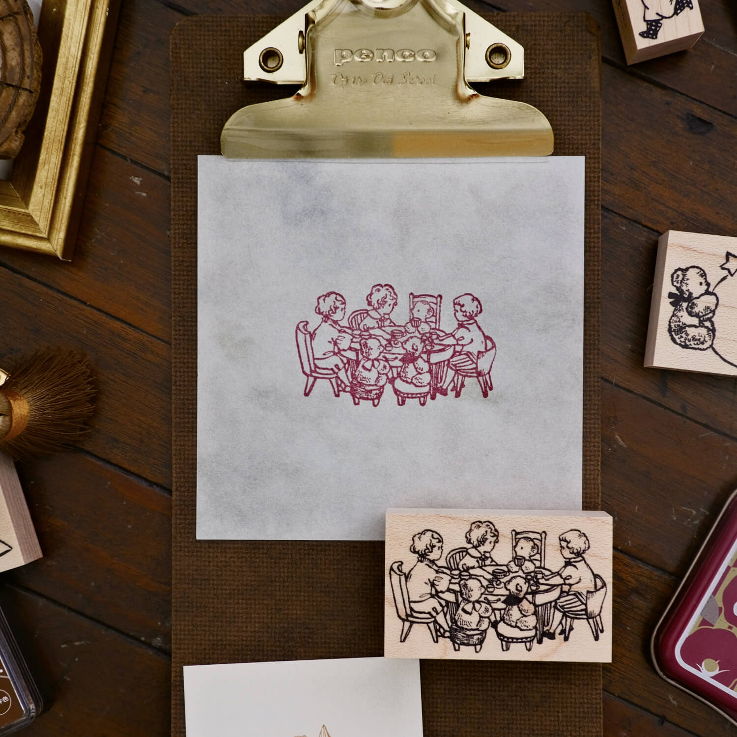 Krimgen Stamp – Tea Party