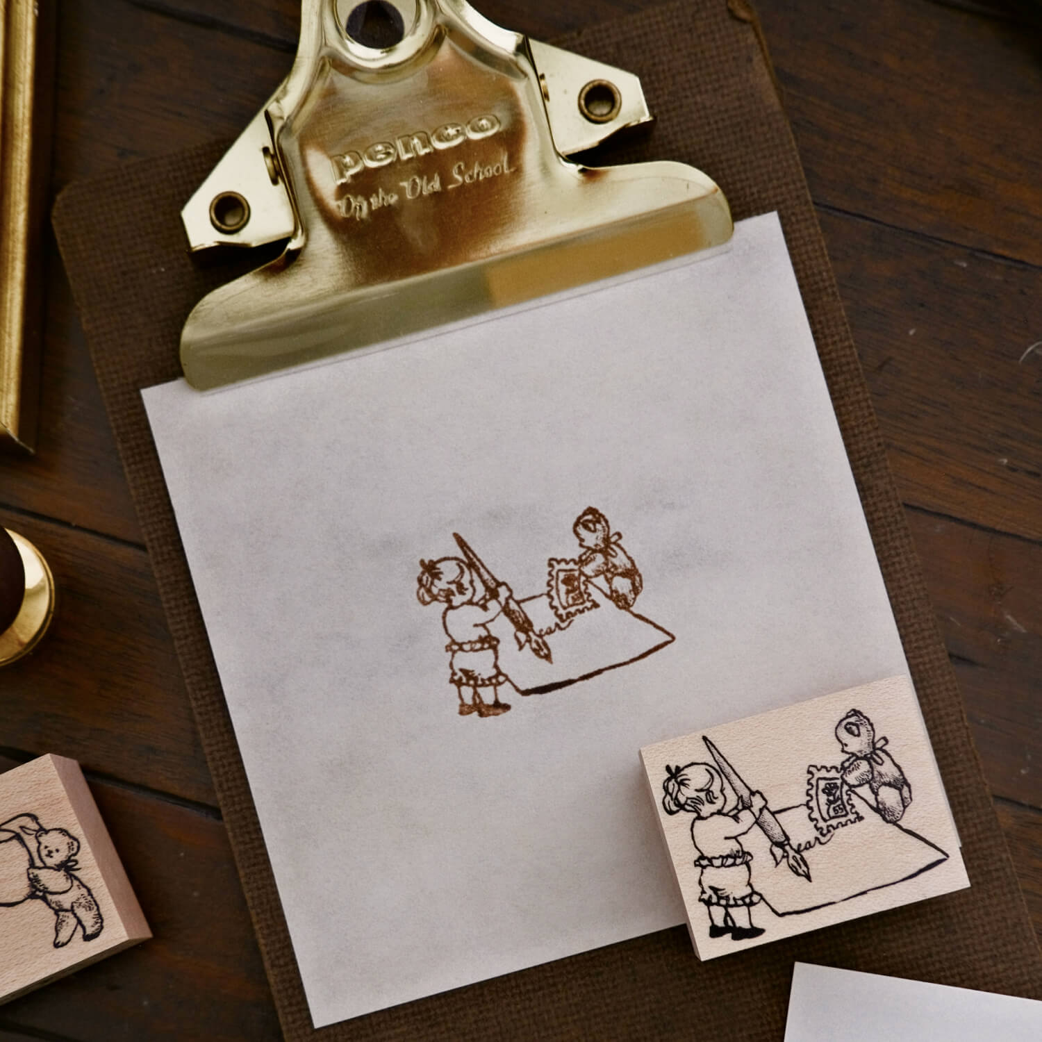 Krimgen Stamp – Writing a Letter
