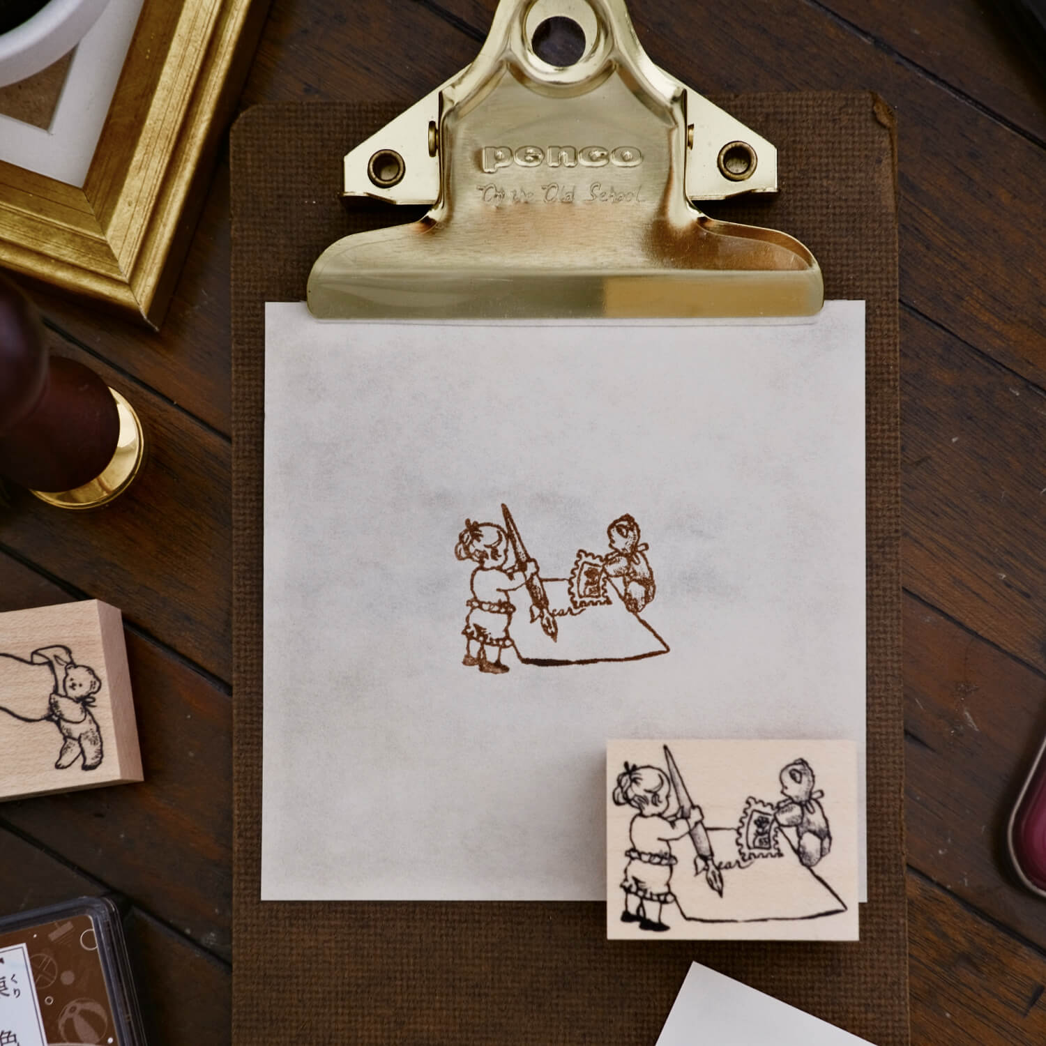 Krimgen Stamp – Writing a Letter