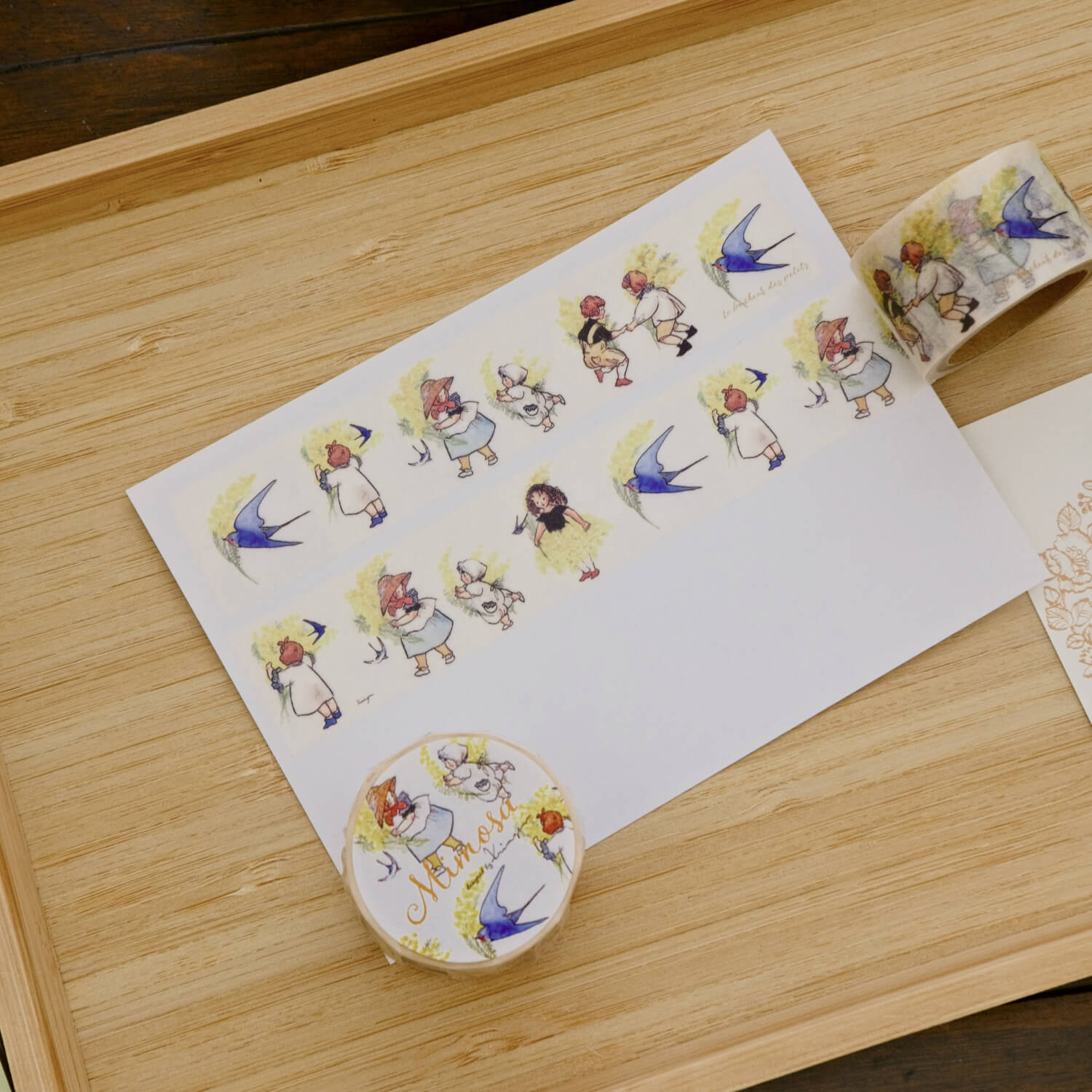Krimgen Washi Tape – Mimosa