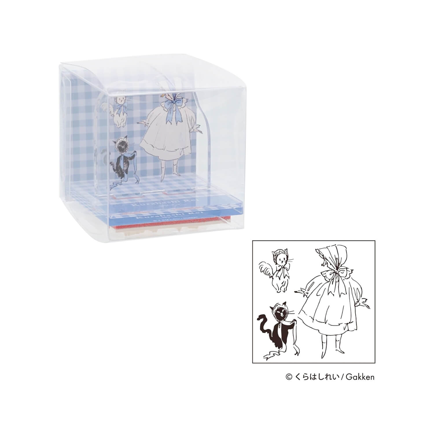 Kurahashi Rei Acrylic Stand Stamp - Blue