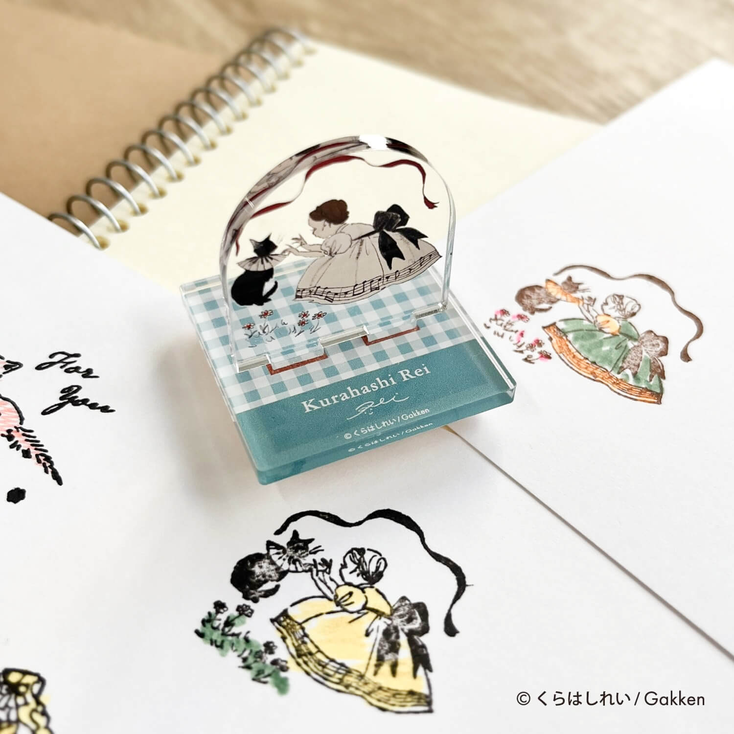 Kurahashi Rei Acrylic Stand Stamp - Green