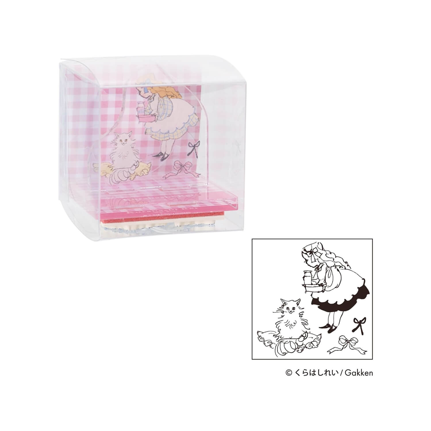Kurahashi Rei Acrylic Stand Stamp - Pink
