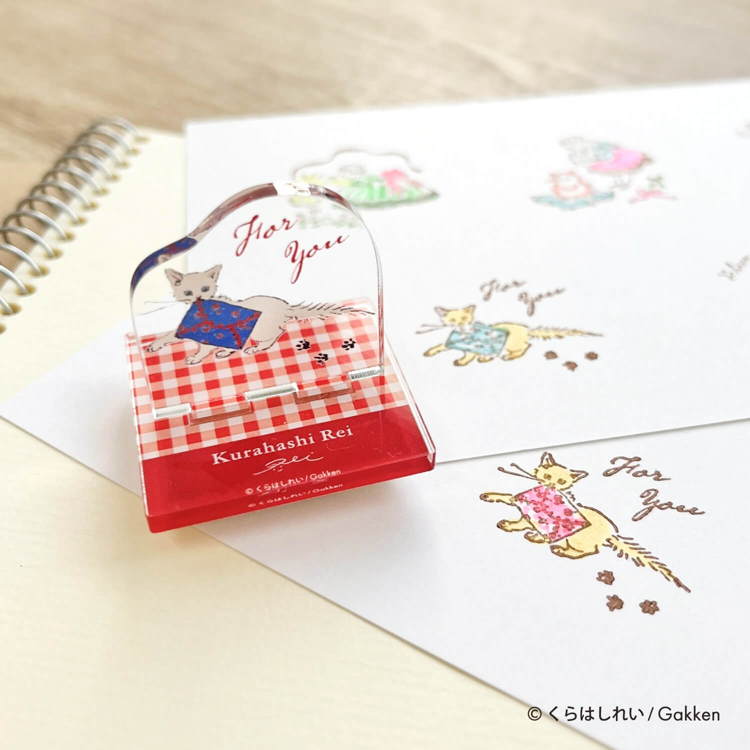 Kurahashi Rei Acrylic Stand Stamp - Red