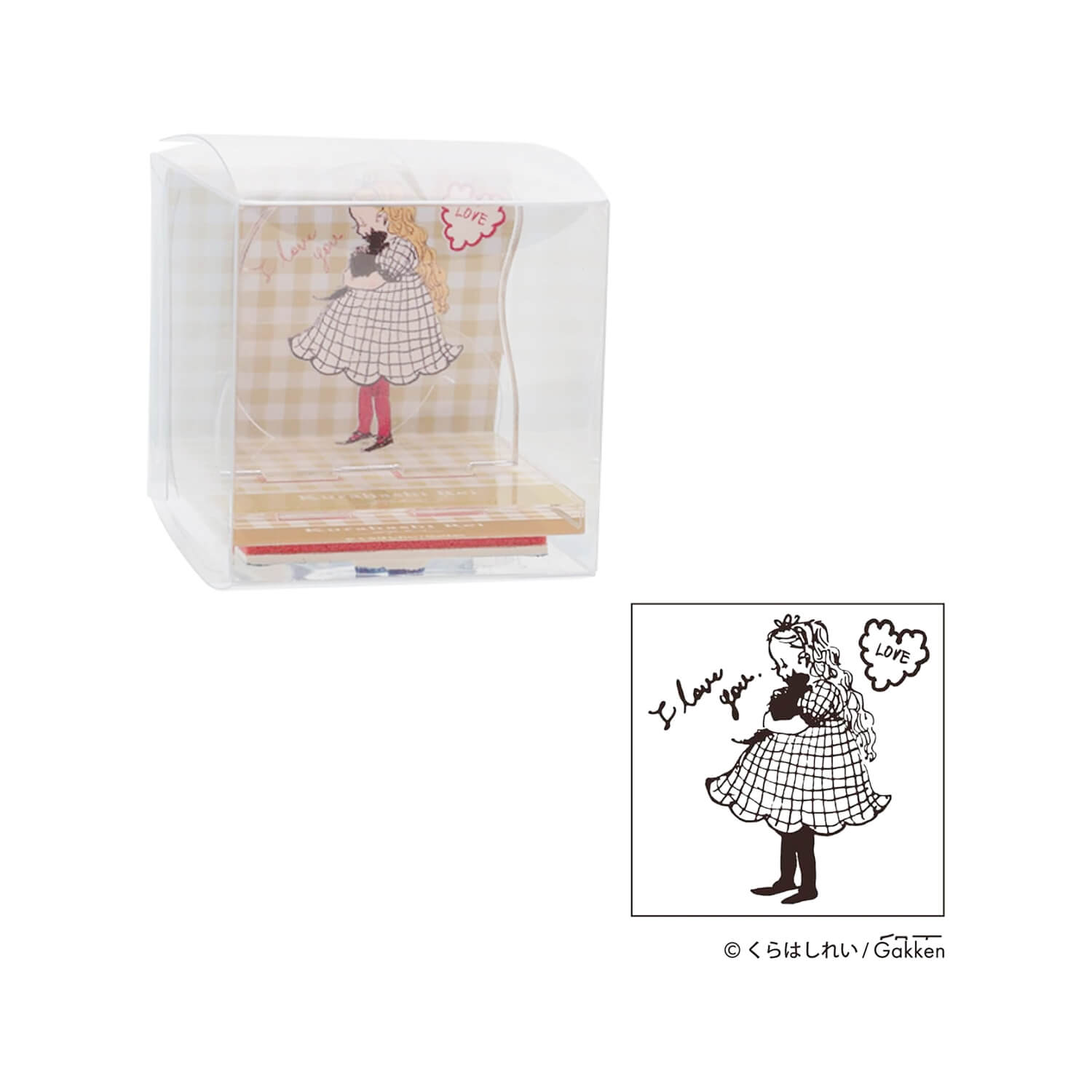 Kurahashi Rei Acrylic Stand Stamp - Yellow