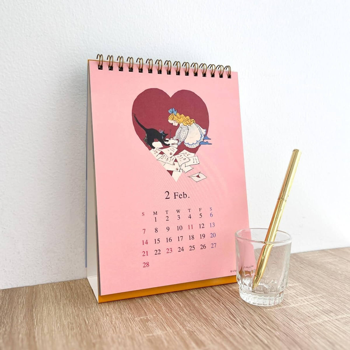 Kurahashi Rei 2027 Desk Calendar – Home