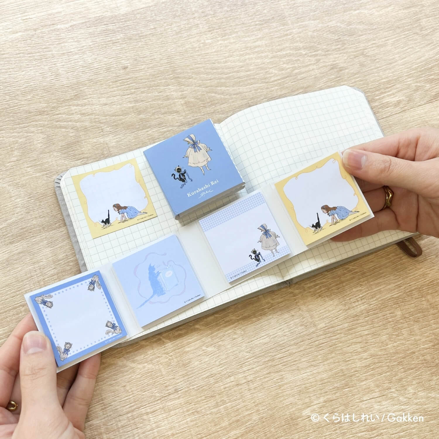 Kurahashi Rei Flip Sticky Notes - Matching
