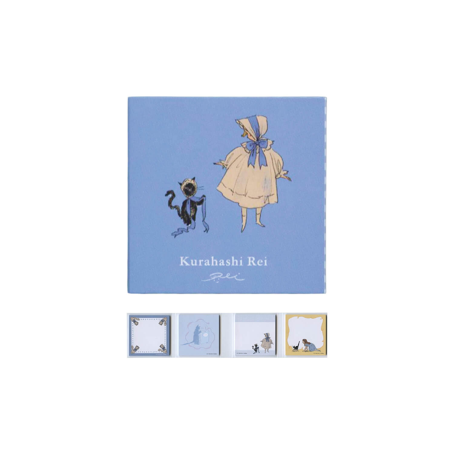 Kurahashi Rei Flip Sticky Notes - Matching
