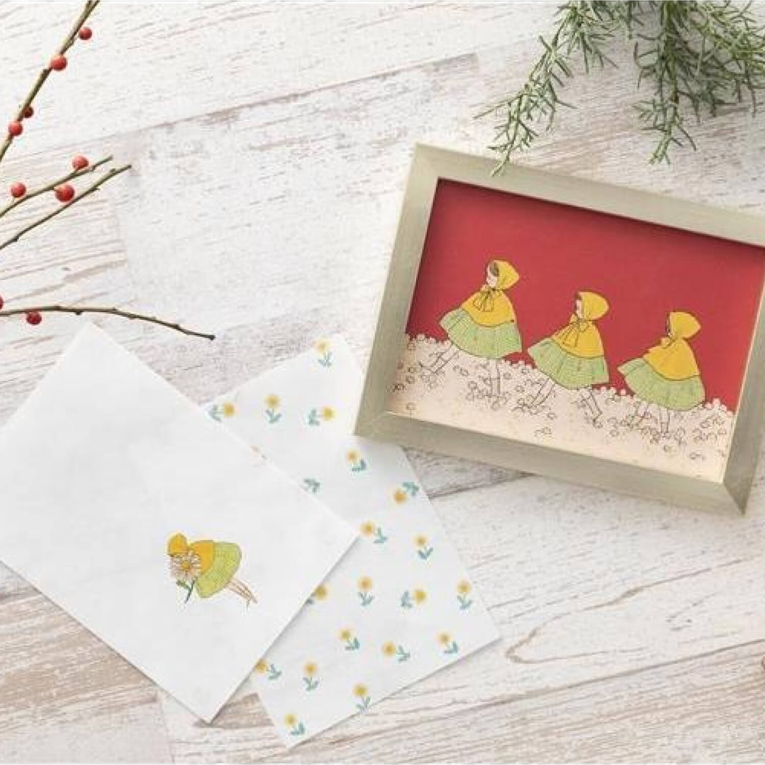 Kurahashi Rei Postcards and Letter Book – Flowers and Children