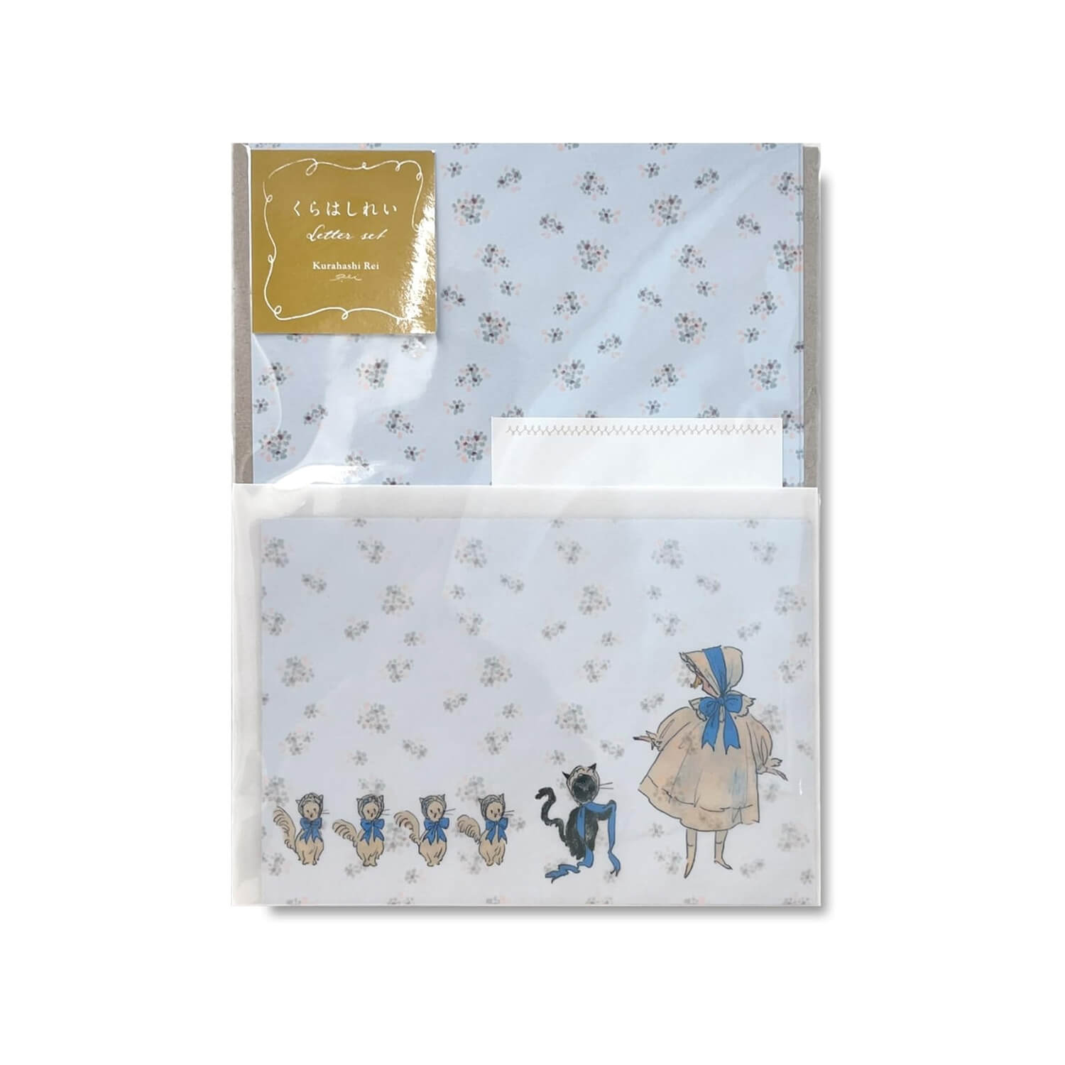 Kurahashi Rei Semi-Transparent Letter Set - Matching