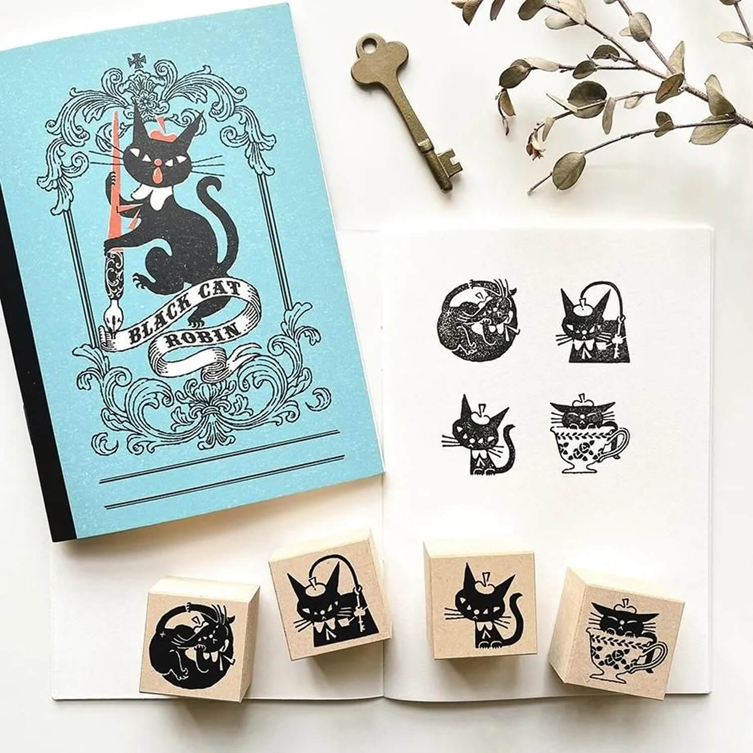 Kuroneko design Stamp – Kururi