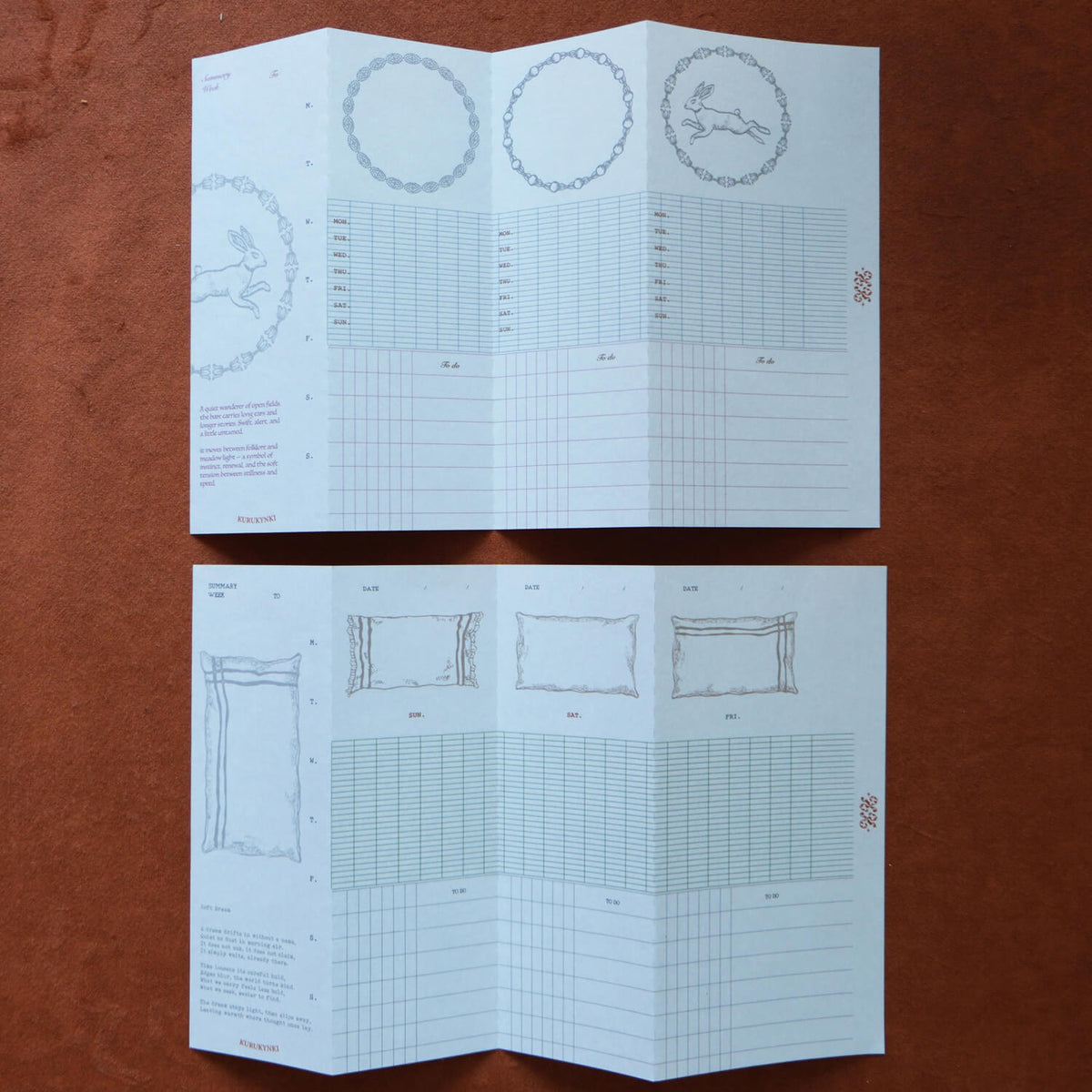 Kurukynki The Dream Ledger Folding Memo