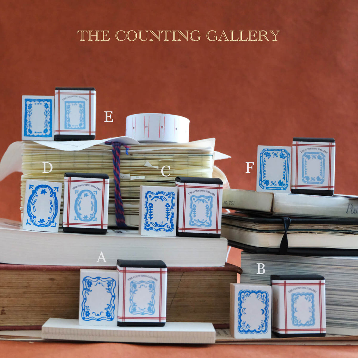 Kurukynki Wooden Rubber Stamp The Counting Gallery