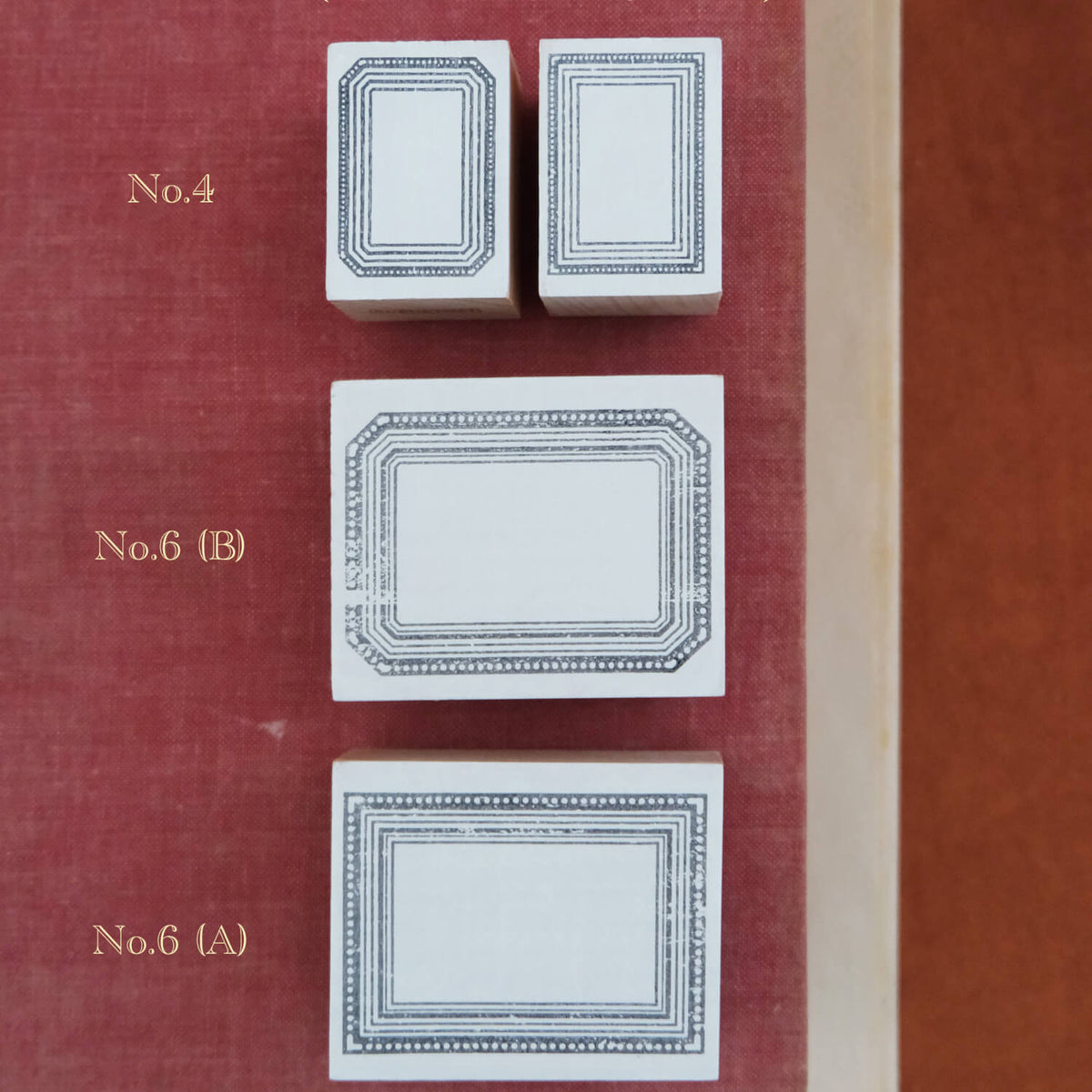 Kurukynki Wooden Rubber Stamp The Frame Gallery No.4 - Classic Frame Set
