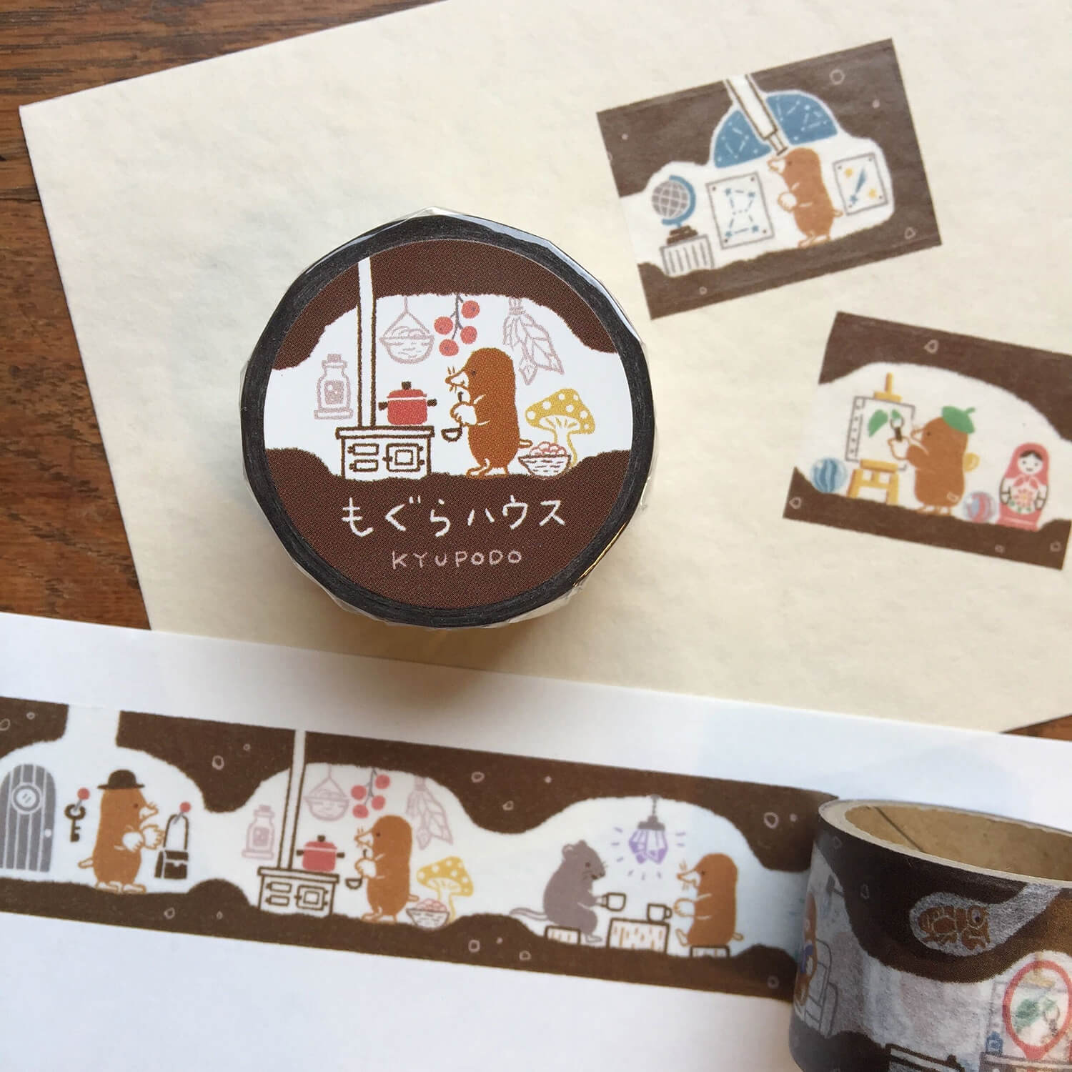Kyupodo Mole Masking Tape – Mole House