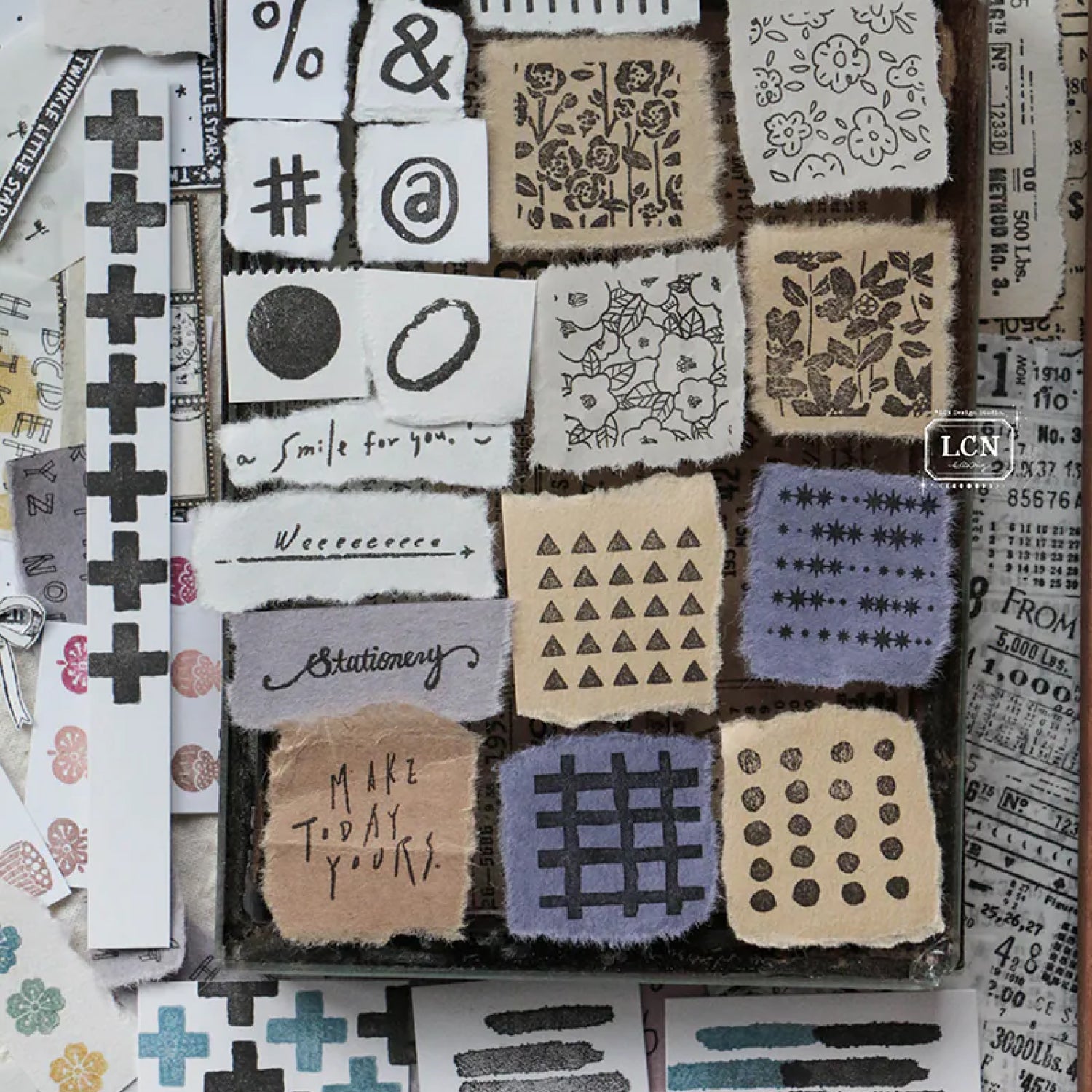 LCN Clear Stamp Set