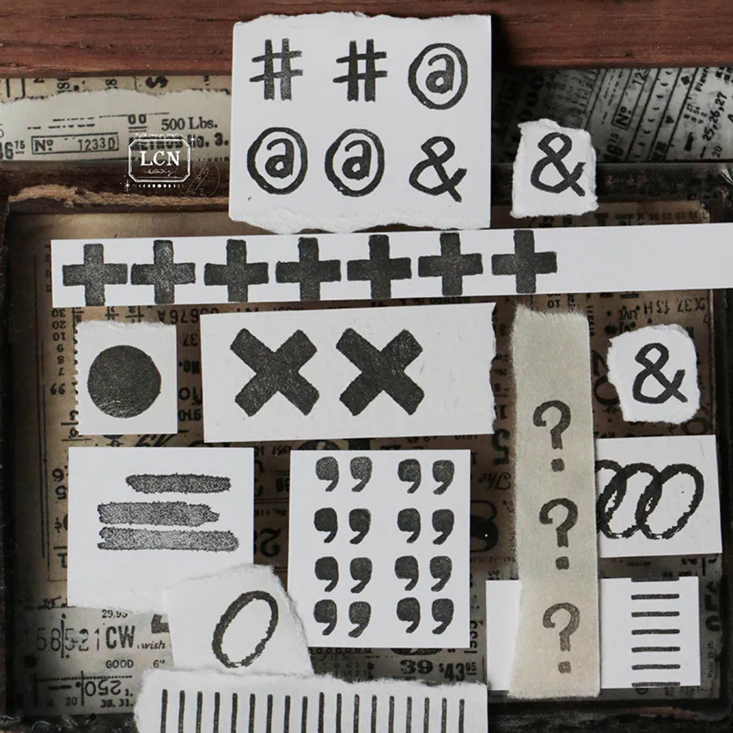LCN Clear Stamp Set