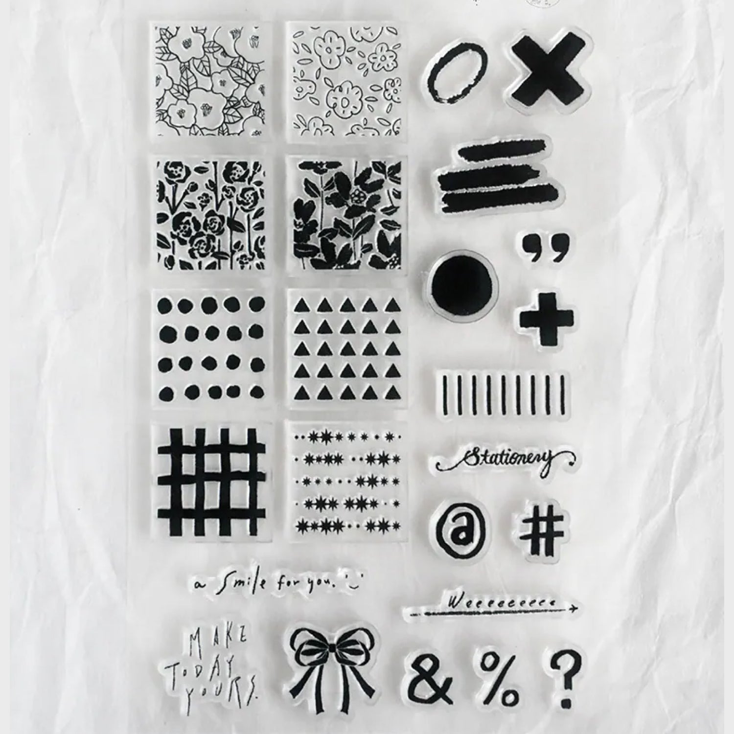LCN Clear Stamp Set