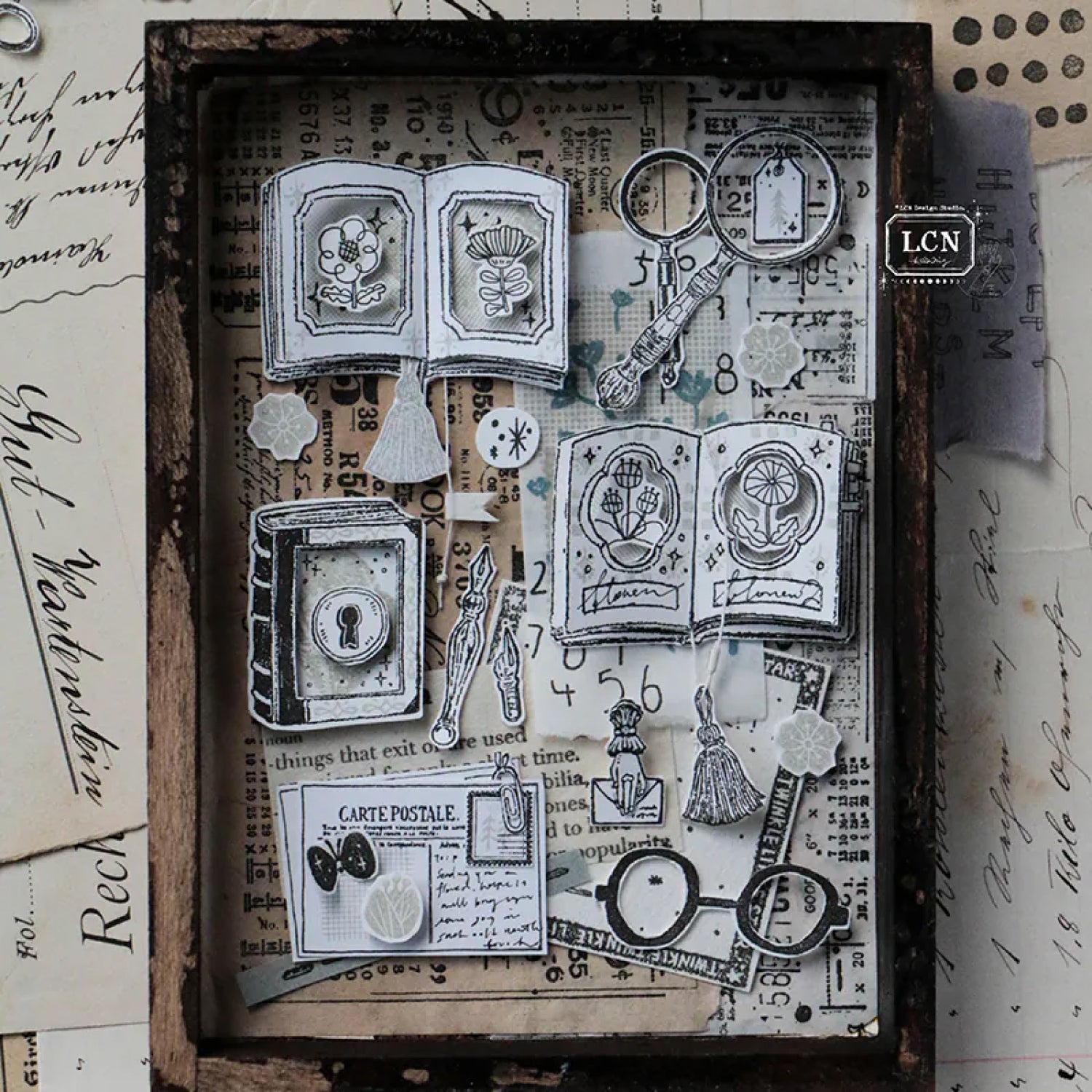 LCN Clear Stamp Set