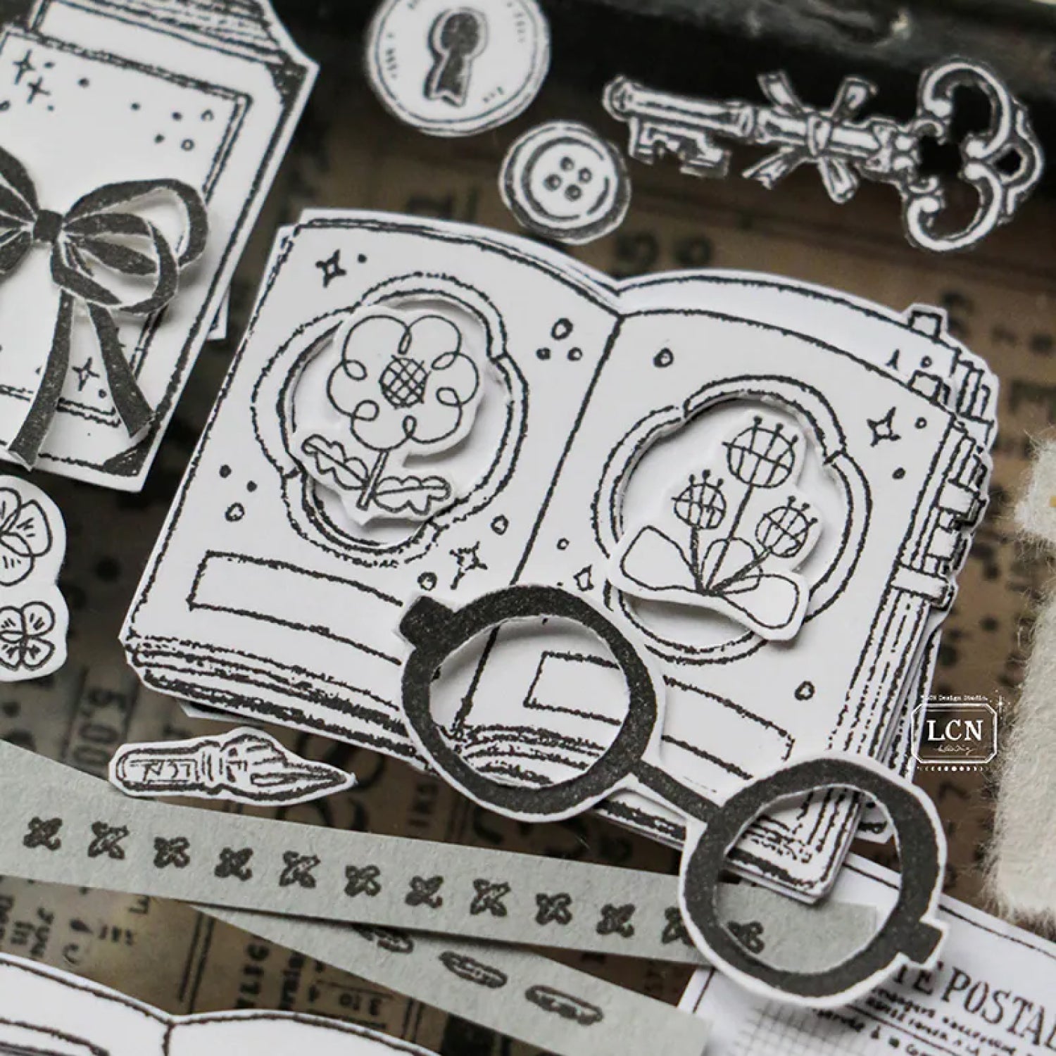 LCN Clear Stamp Set