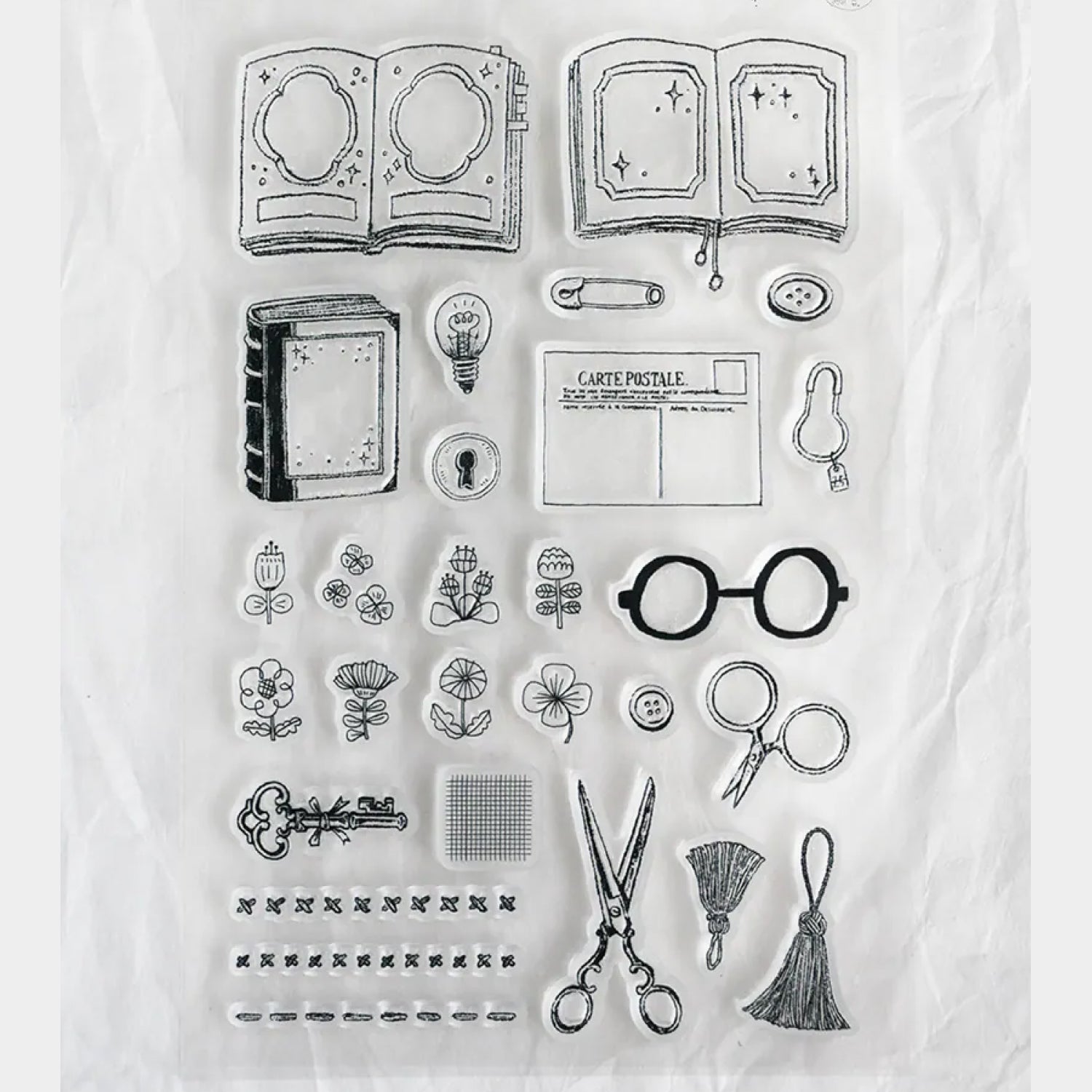 LCN Clear Stamp Set