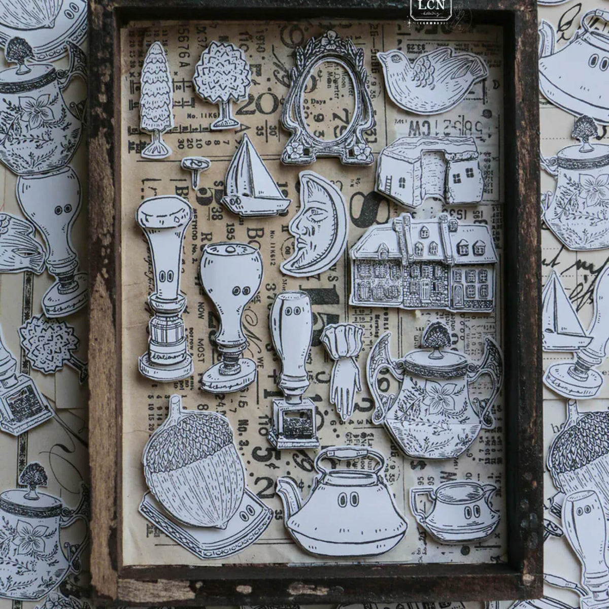 LCN Clear Stamp – Treasure Haul