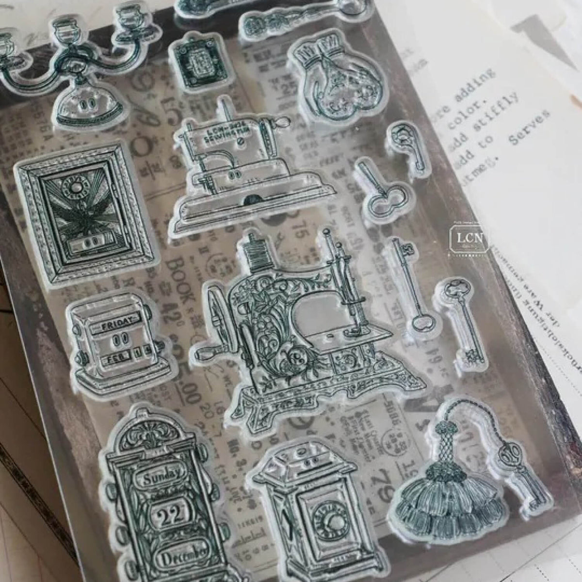 LCN Clear Stamp – Treasure Haul