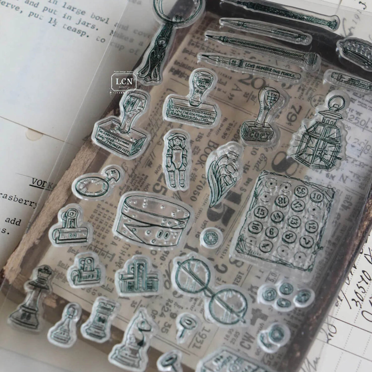 LCN Clear Stamp – Treasure Haul