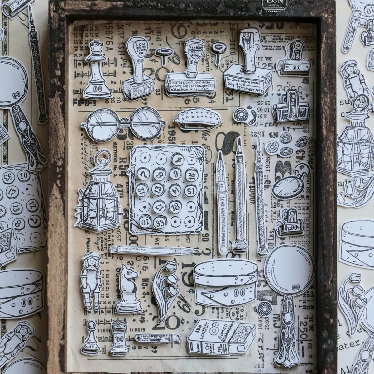 LCN Clear Stamp – Treasure Haul