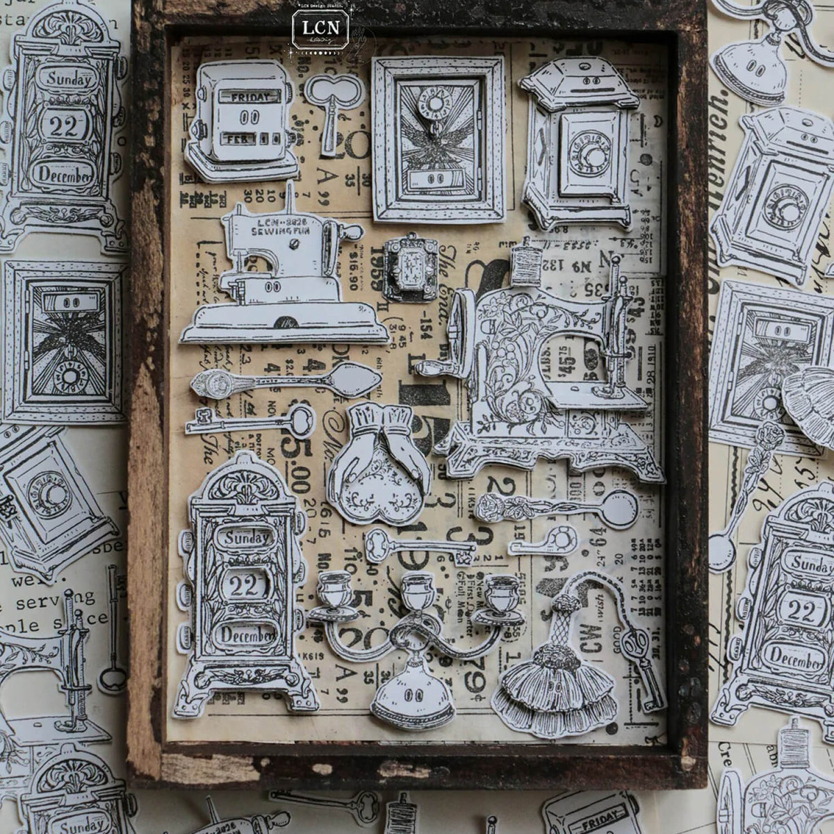 LCN Clear Stamp – Treasure Haul