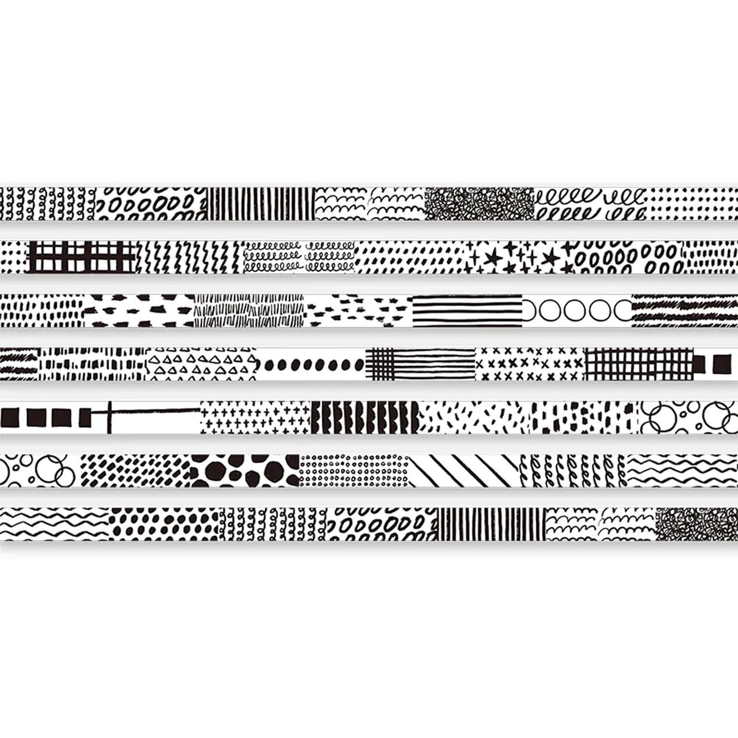 LCN Hand-drawn Patterns Washi Tape
