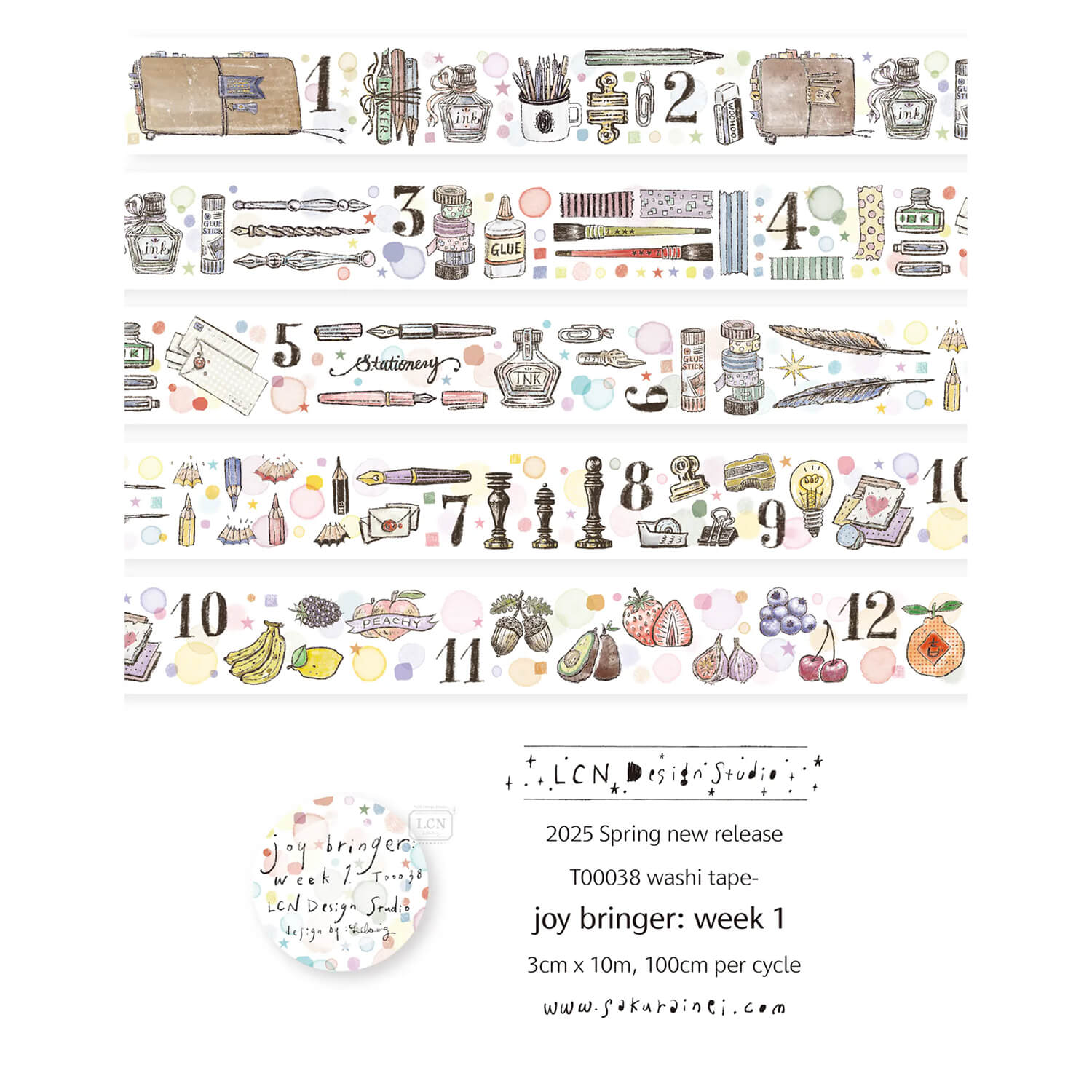 LCN Joy Bringer Tape –  Week 1